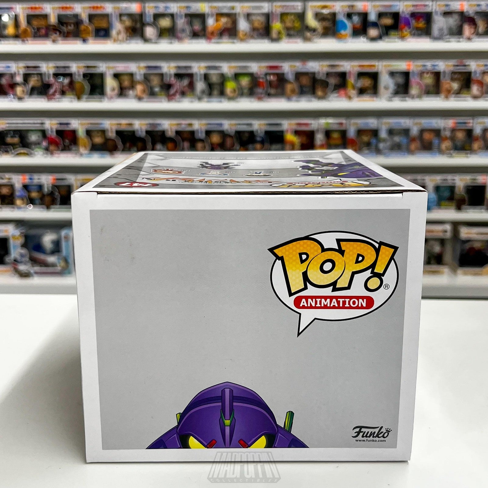 Funko Pop Evangelion EVA Unit 01 Vinyl Figure Neon Genesis Anime #747 New In Box