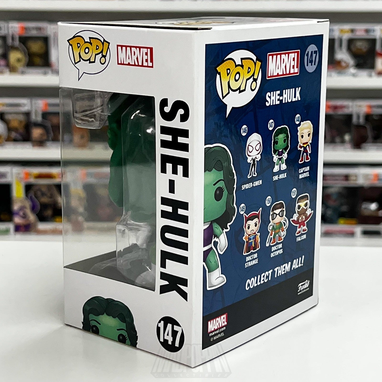 Funko Pop! Marvel She-Hulk 147 Vinyl Bobble-Head Figure with Box Collector Toy