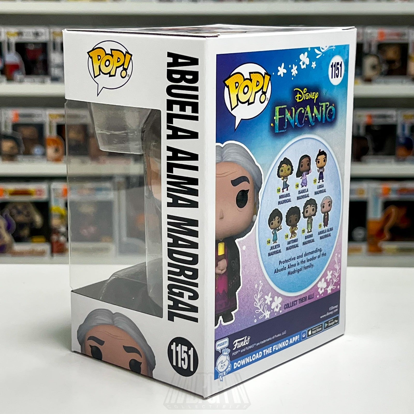 Funko Pop! Disney Encanto Abuela Alma Madrigal 1151 Vinyl Figure New Toy Grandma