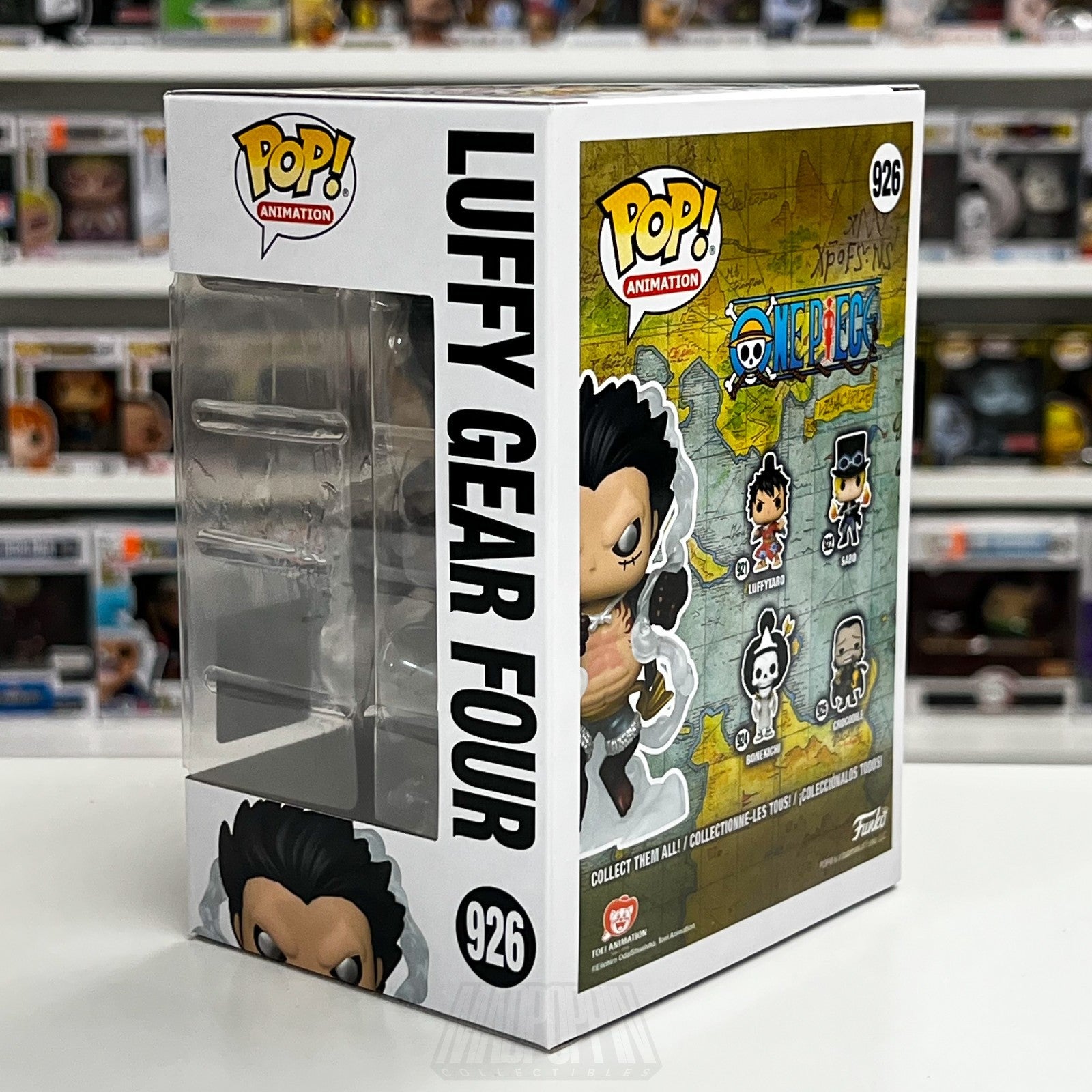 Funko Pop Anime One Piece Luffy Gear Four Chalice Metallic 926 Vinyl Figure Toy2