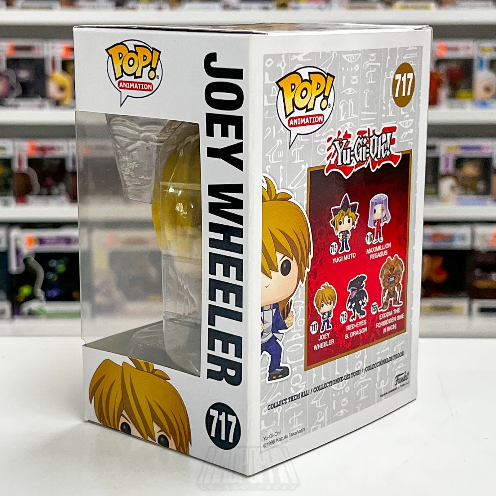 Funko Pop Anime Yu-Gi-Oh Joey Wheeler 717 Animation Manga TCG Japan Vinyl Figure2