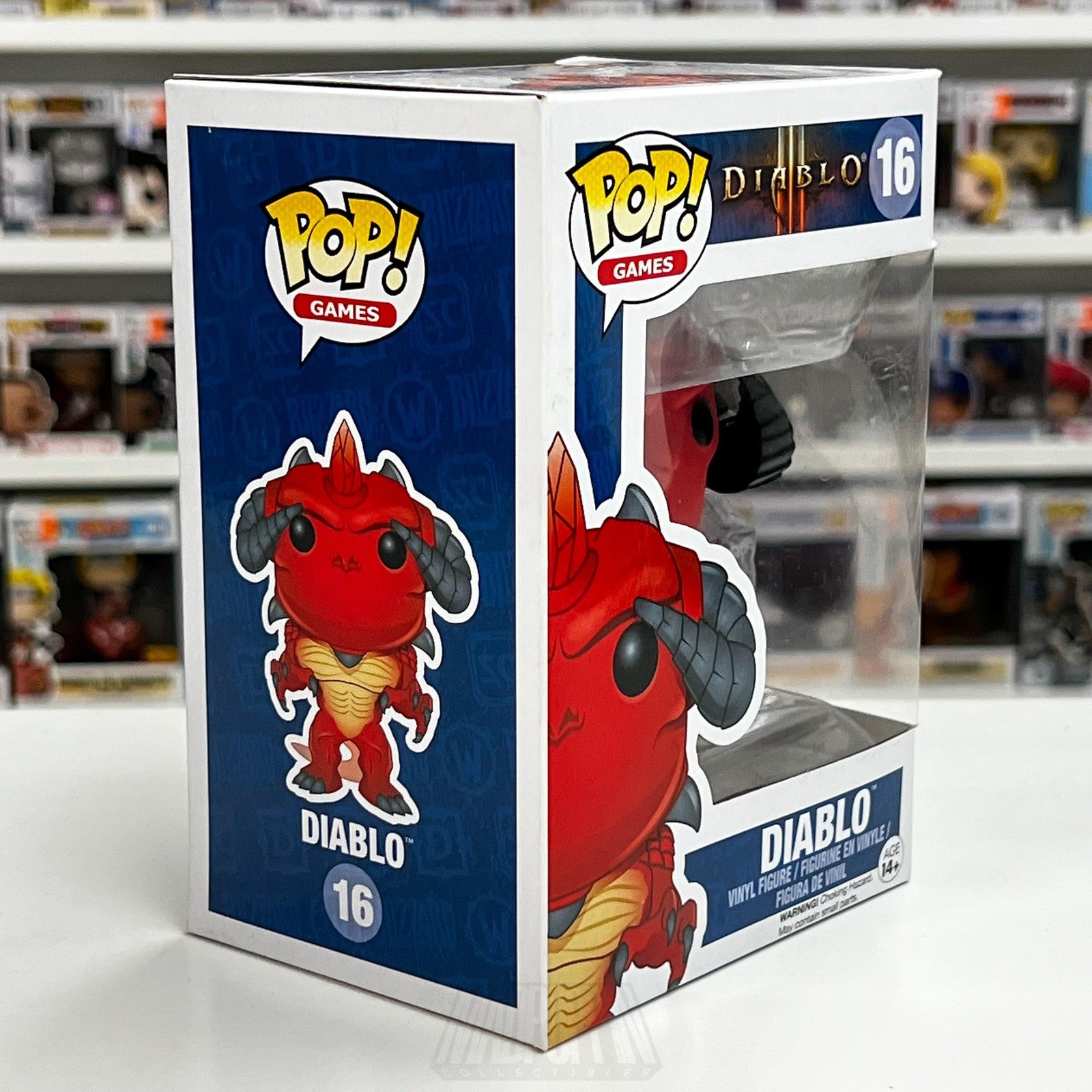 Funko Pop! Games Diablo 16 Vinyl Figure Blizzard Entertainment Collectible Toy