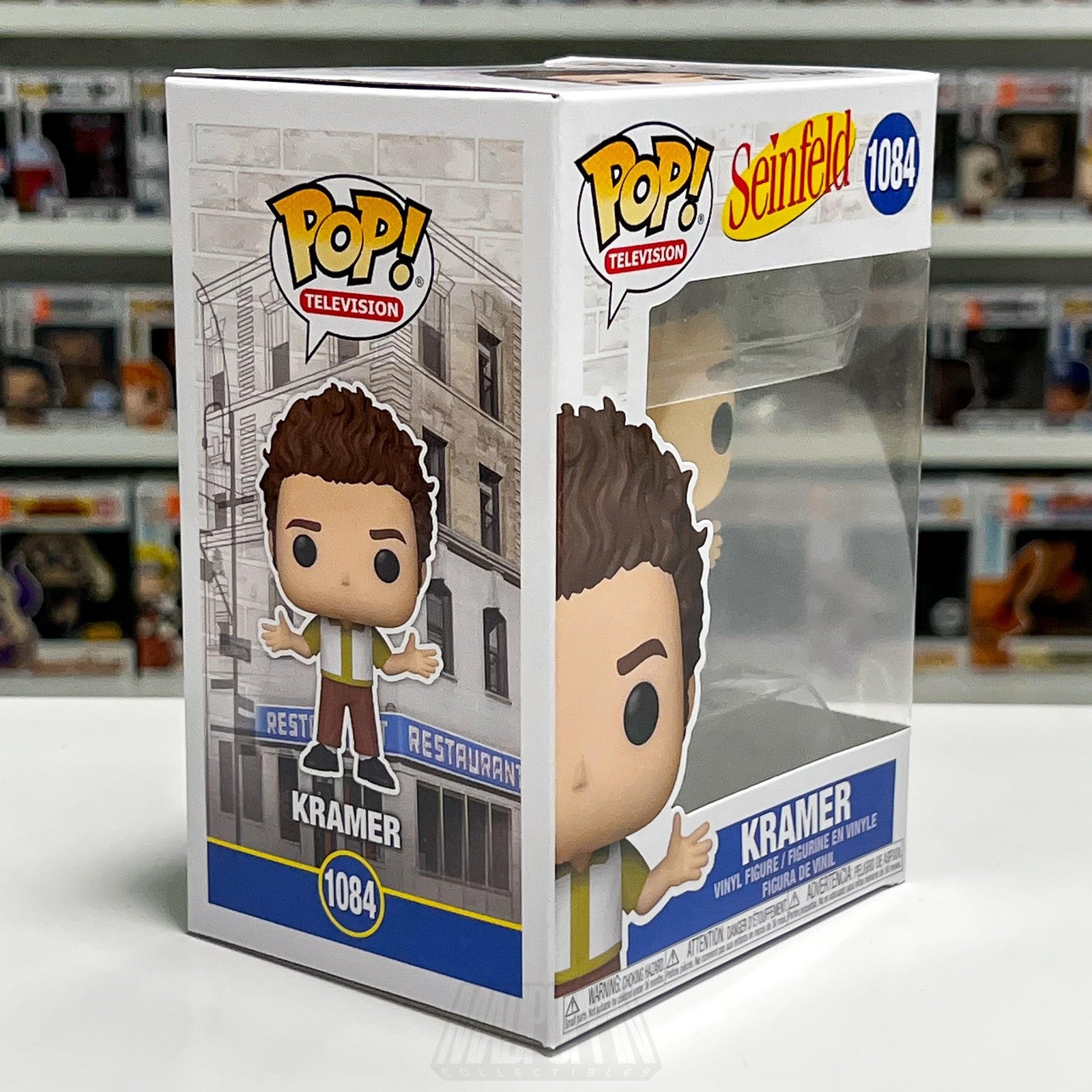 Funko Pop Television Seinfeld Cosmo Kramer 1084 Vinyl Figure Toy Comedy Sitcom