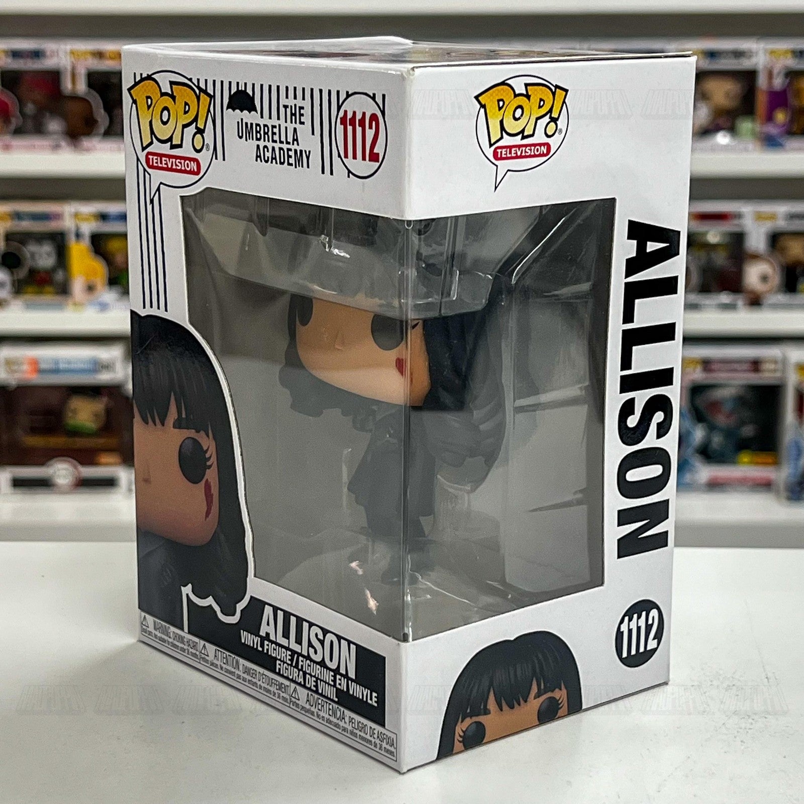 Funko Pop Television Umbrella Academy Allison #1112 Netflix Vinyl Figure NIB