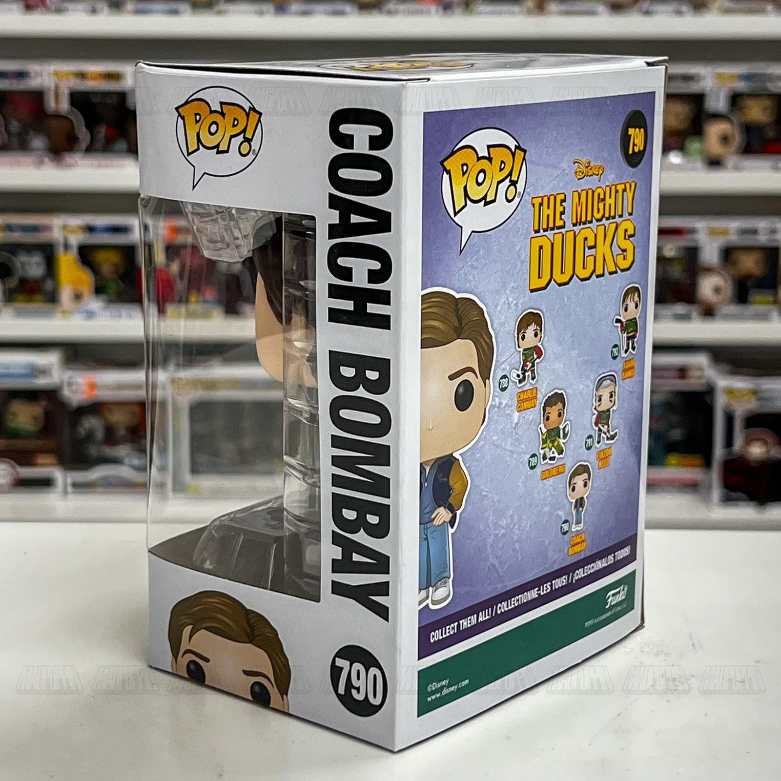 Funko Pop 790 Coach Bombay The Mighty Ducks Vinyl Figure Disney Movies TV