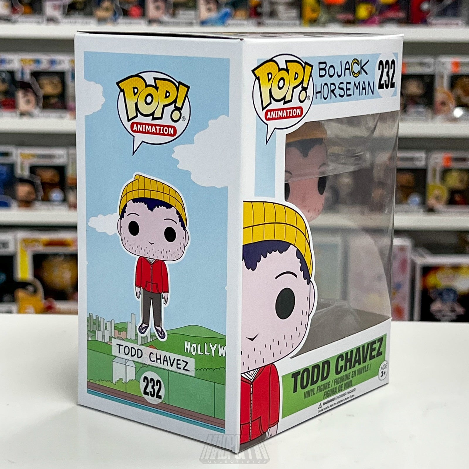 Funko Pop BoJack Horseman Todd Chavez Vinyl Figure Animation #232 TV Collectible