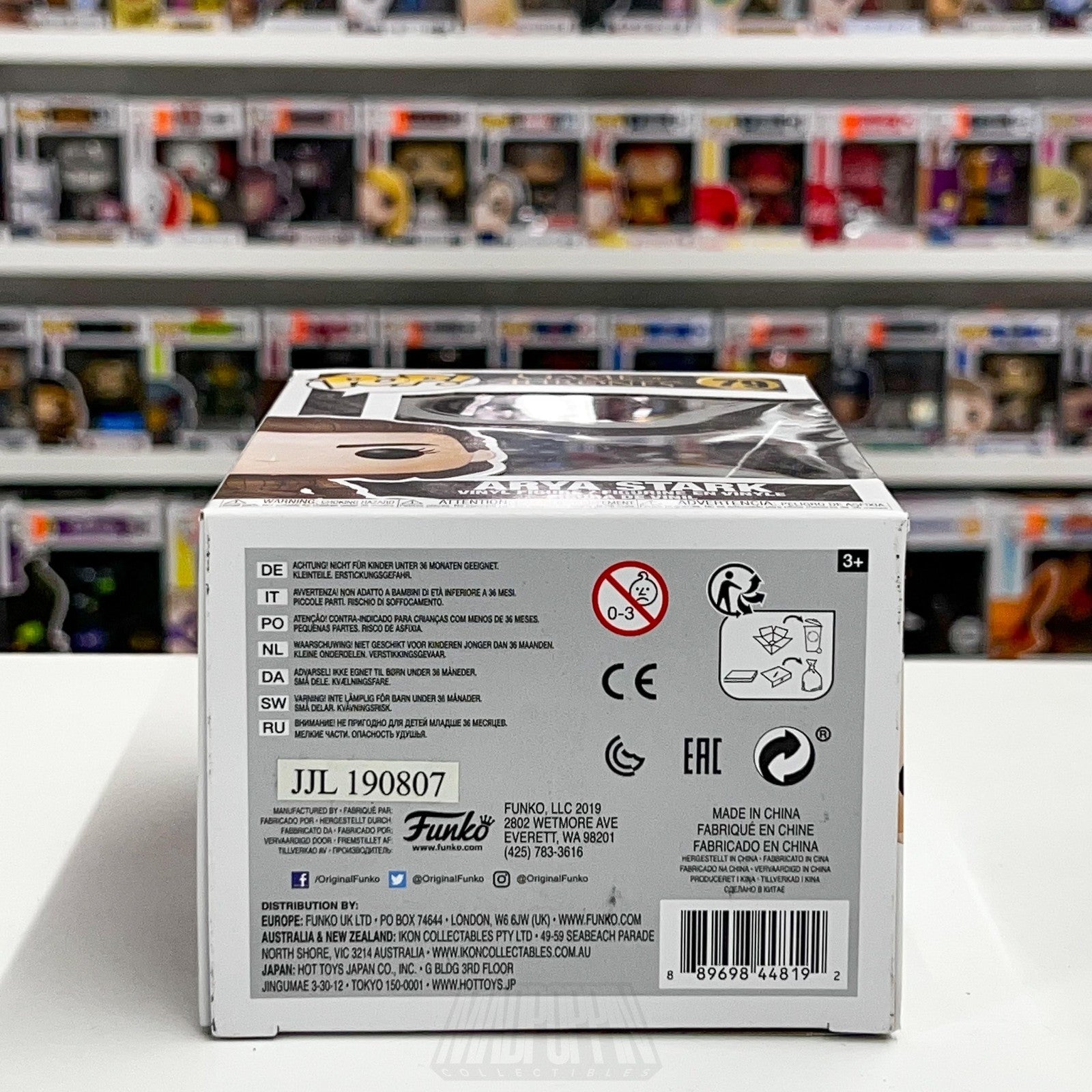 Funko Pop Game of Thrones Arya Stark #79 Vinyl Figure 2019 HBO Box Collectible7