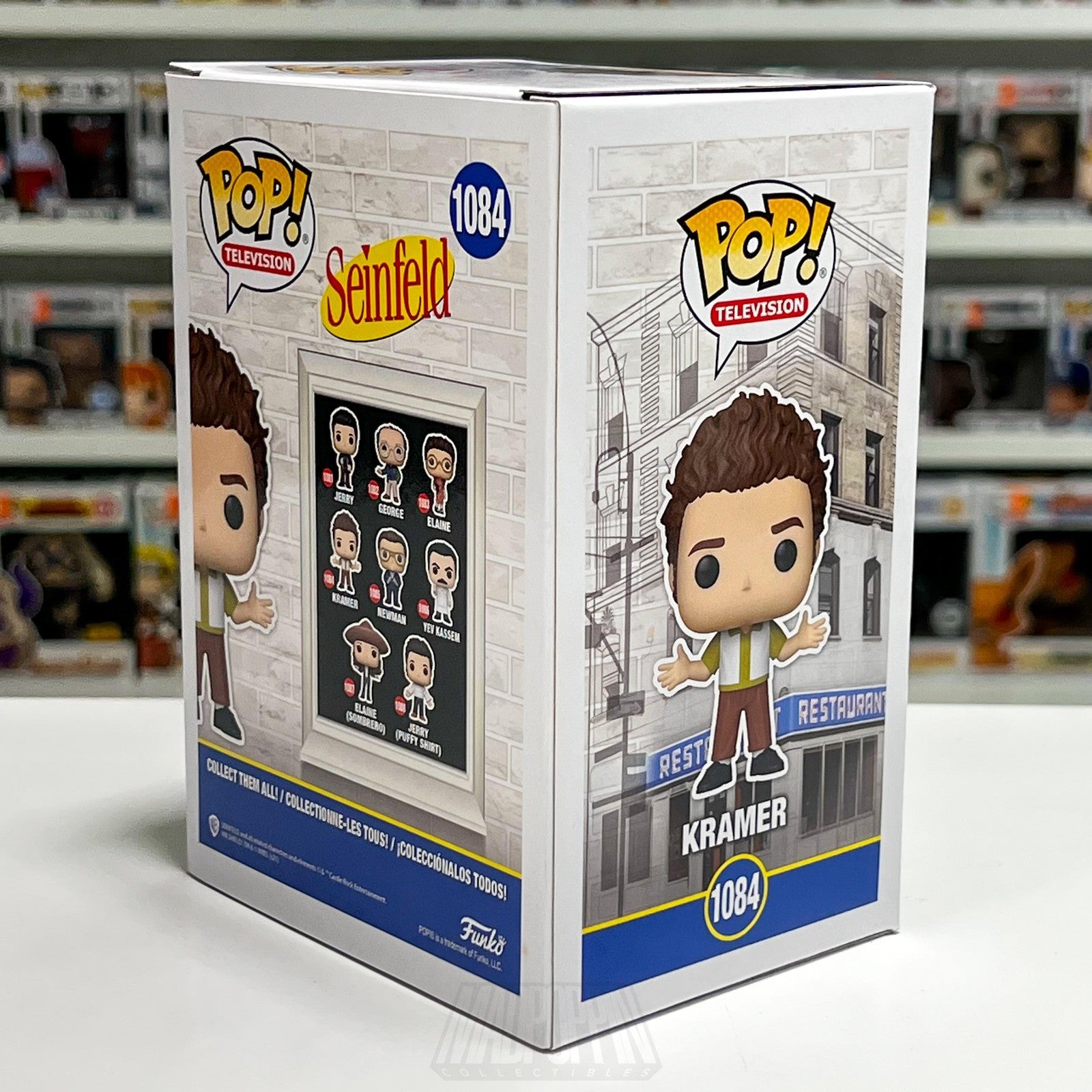 Funko Pop Television Seinfeld Cosmo Kramer 1084 Vinyl Figure Toy Comedy Sitcom