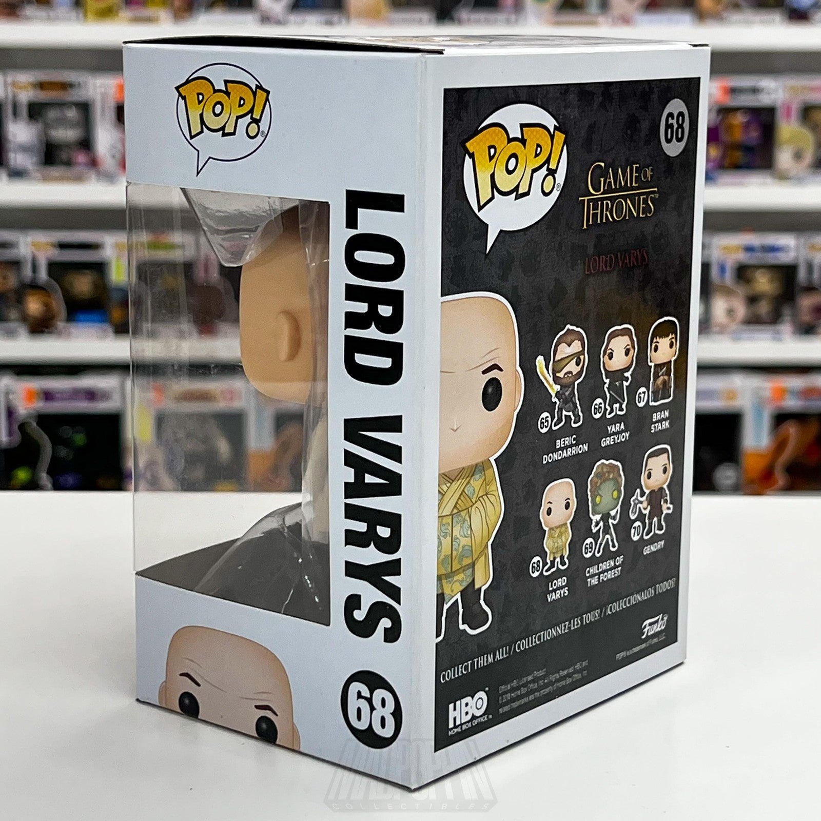 Funko Pop Game of Thrones Lord Varys #68 Vinyl Figure Collectible HBO 2018 Boxed2
