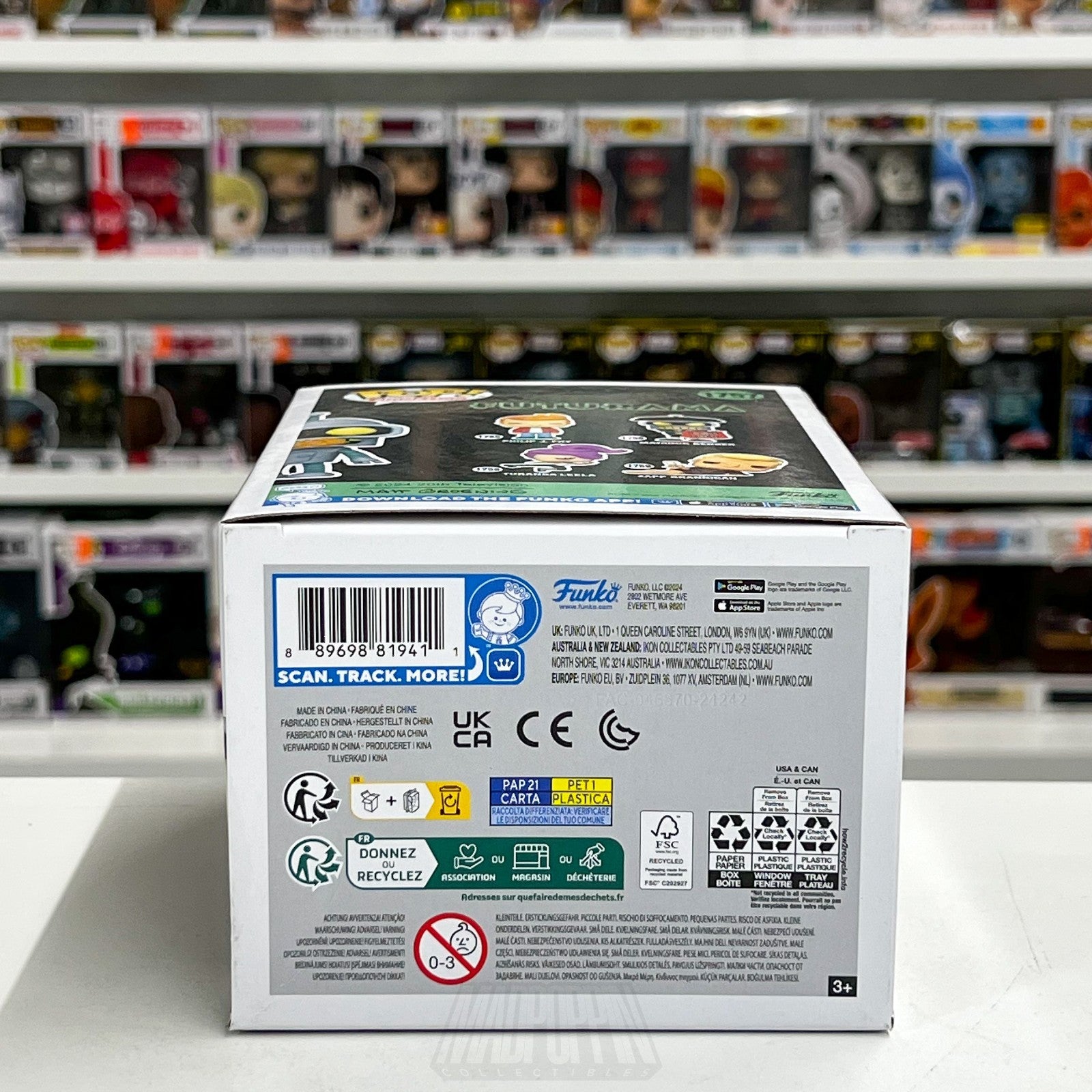 Funko Pop Animation Futurama Bender Specialty Series Chase Glow 1757 Figure Toy8