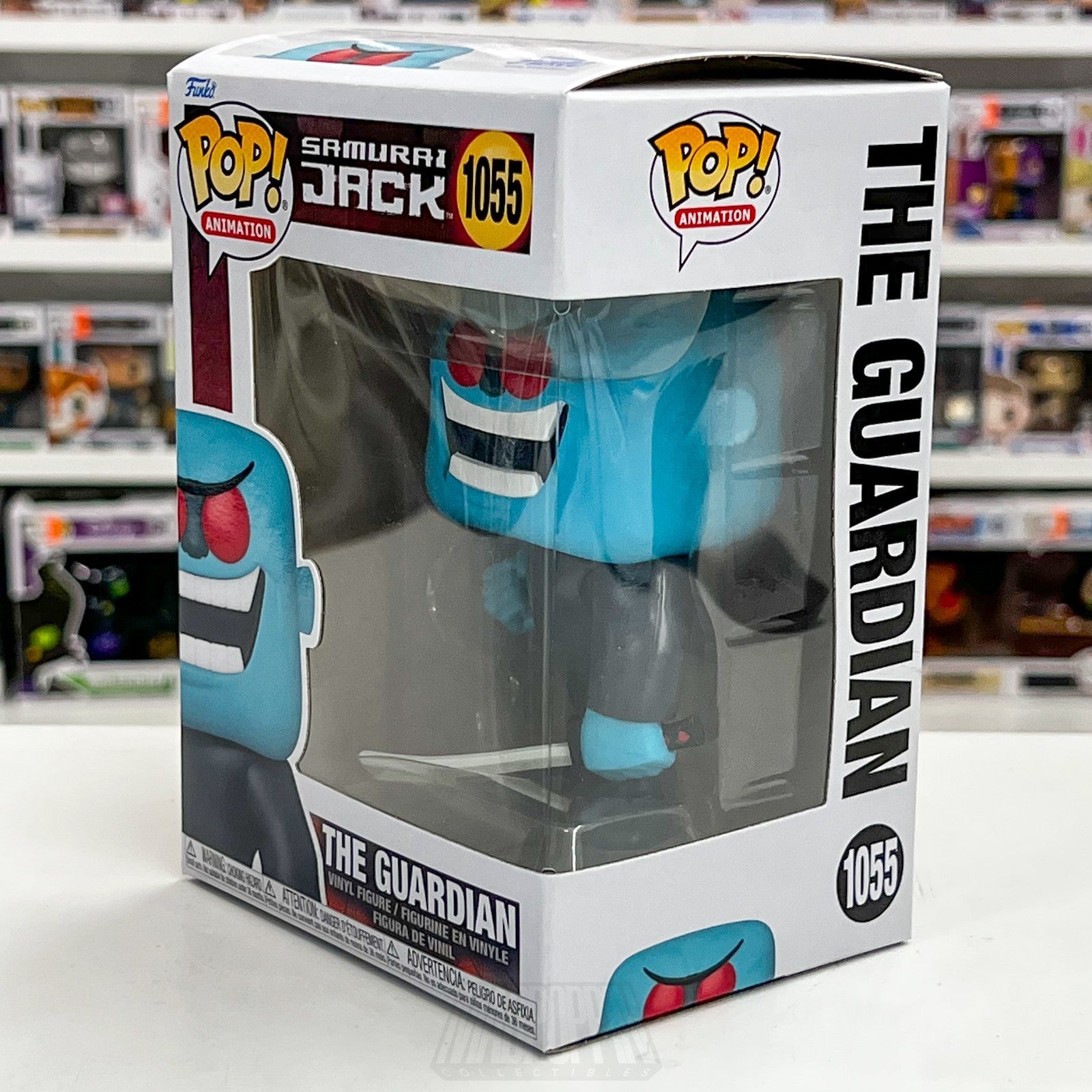 Funko Pop Animation Samurai Jack The Guardian 1055 Figure Cartoon Network Toy1