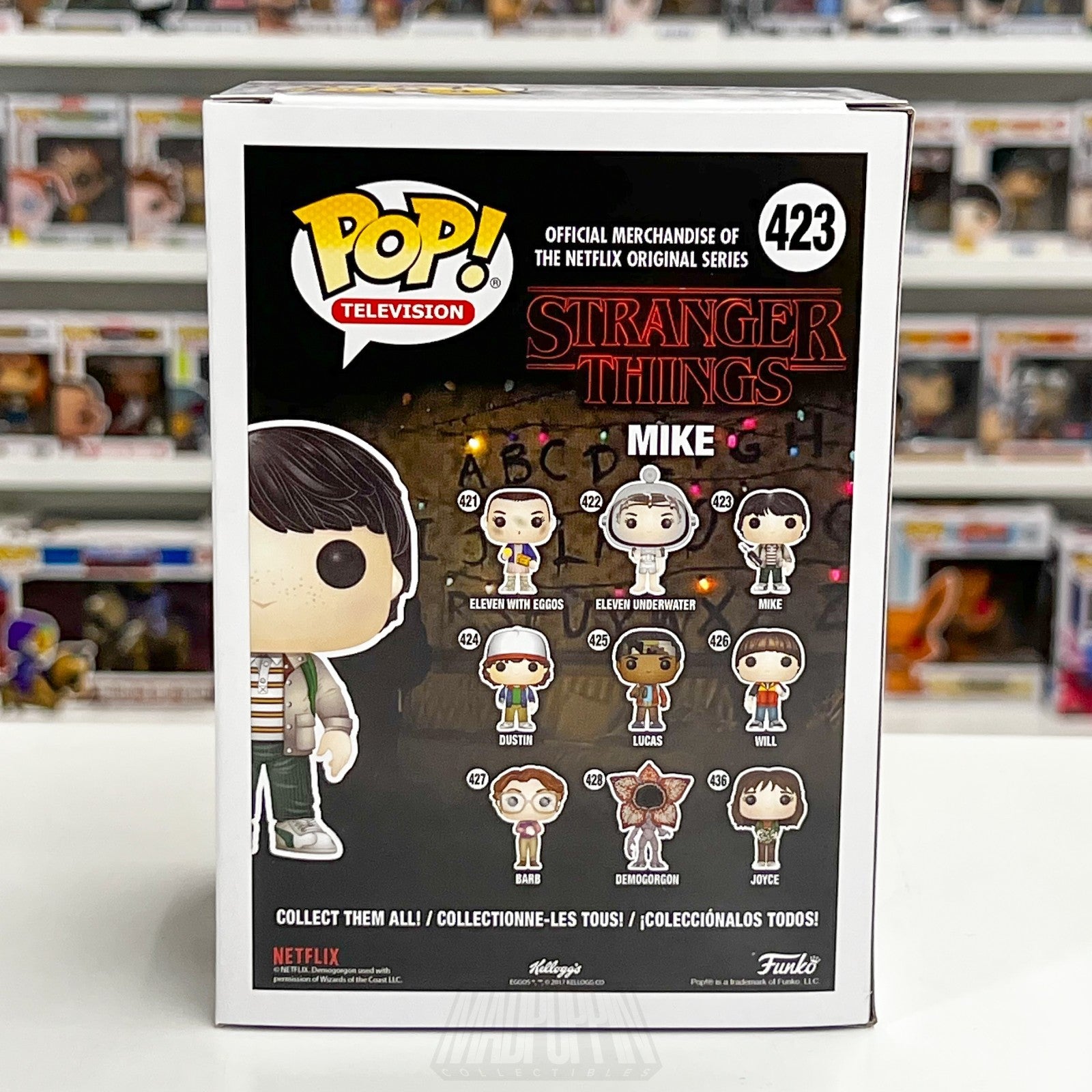 Funko Pop Television Stranger Things Mike Wheeler 423 Netflix Toy Vinyl Figure3