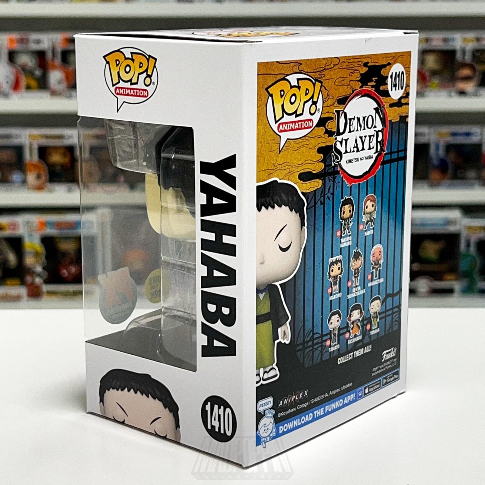 Funko Pop Animation Demon Slayer Yahaba 1410 PX Glow Figure Japanese Anime Manga