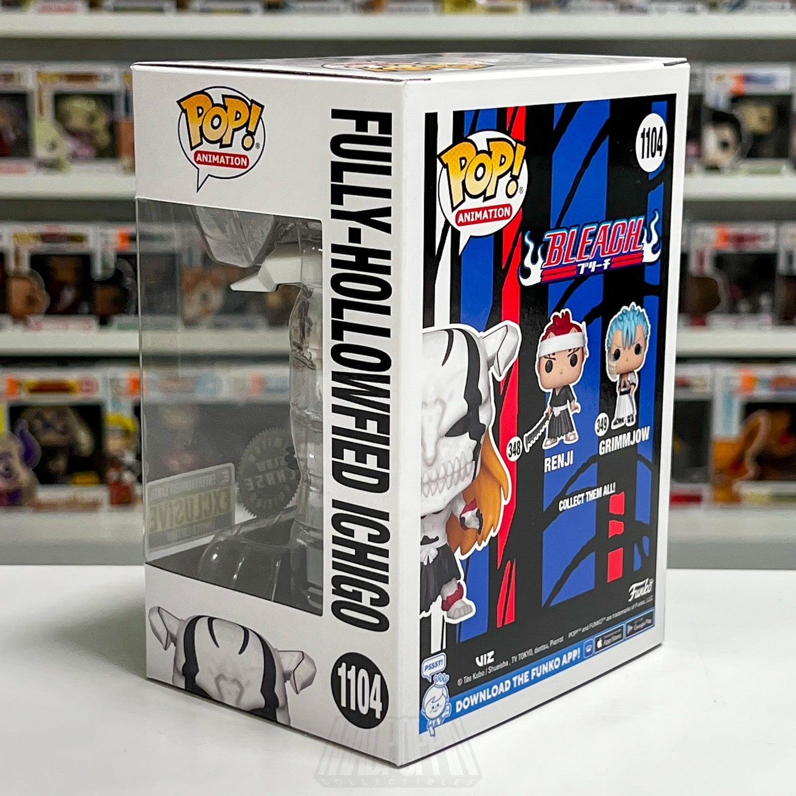 Funko Pop Animation Bleach Fully-Hollowfied Ichigo 1104 Glow Chase EE Anime NIB