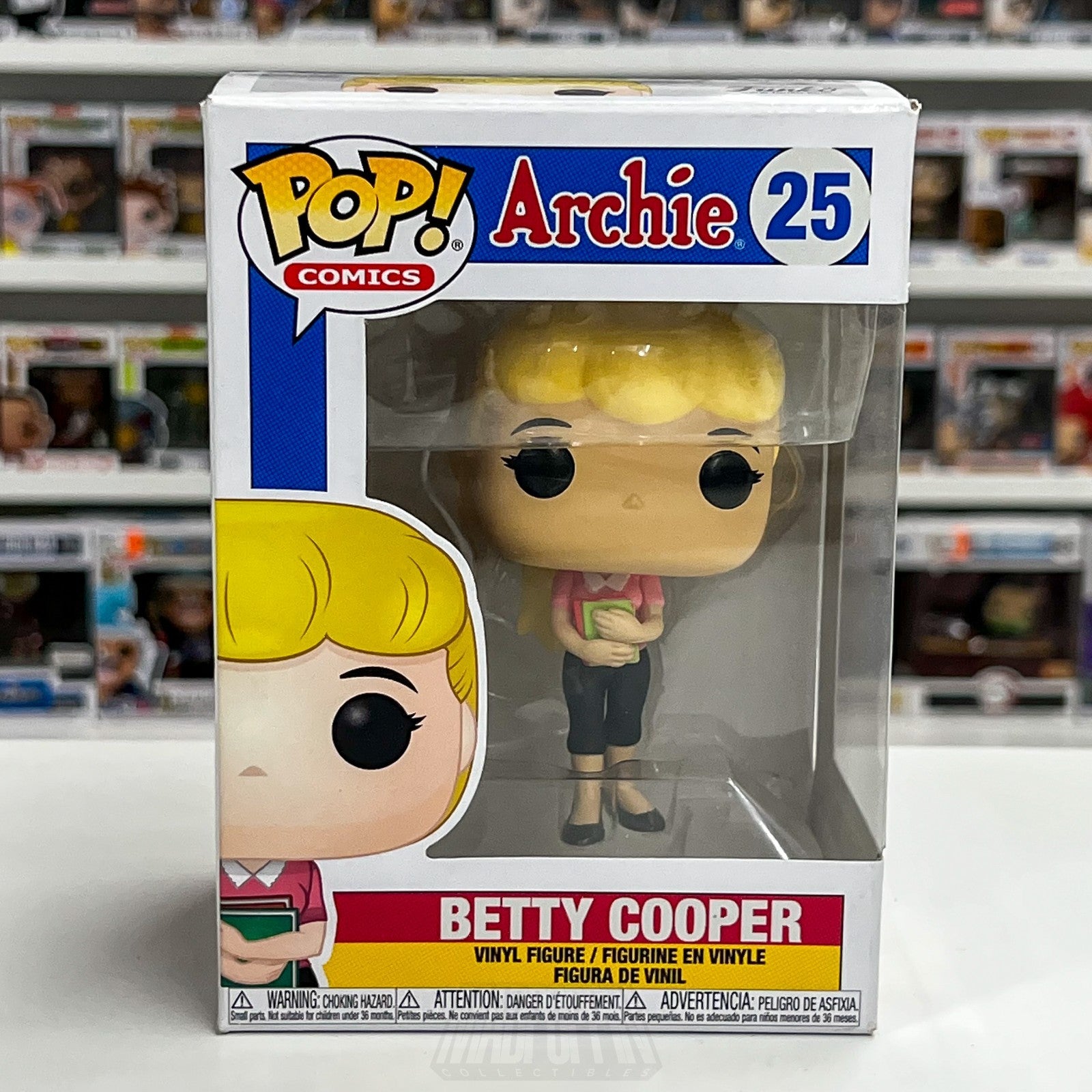 Funko Pop Comics Archie Elizabeth Betty Cooper 25 Riverdale Toy Vinyl Figure0