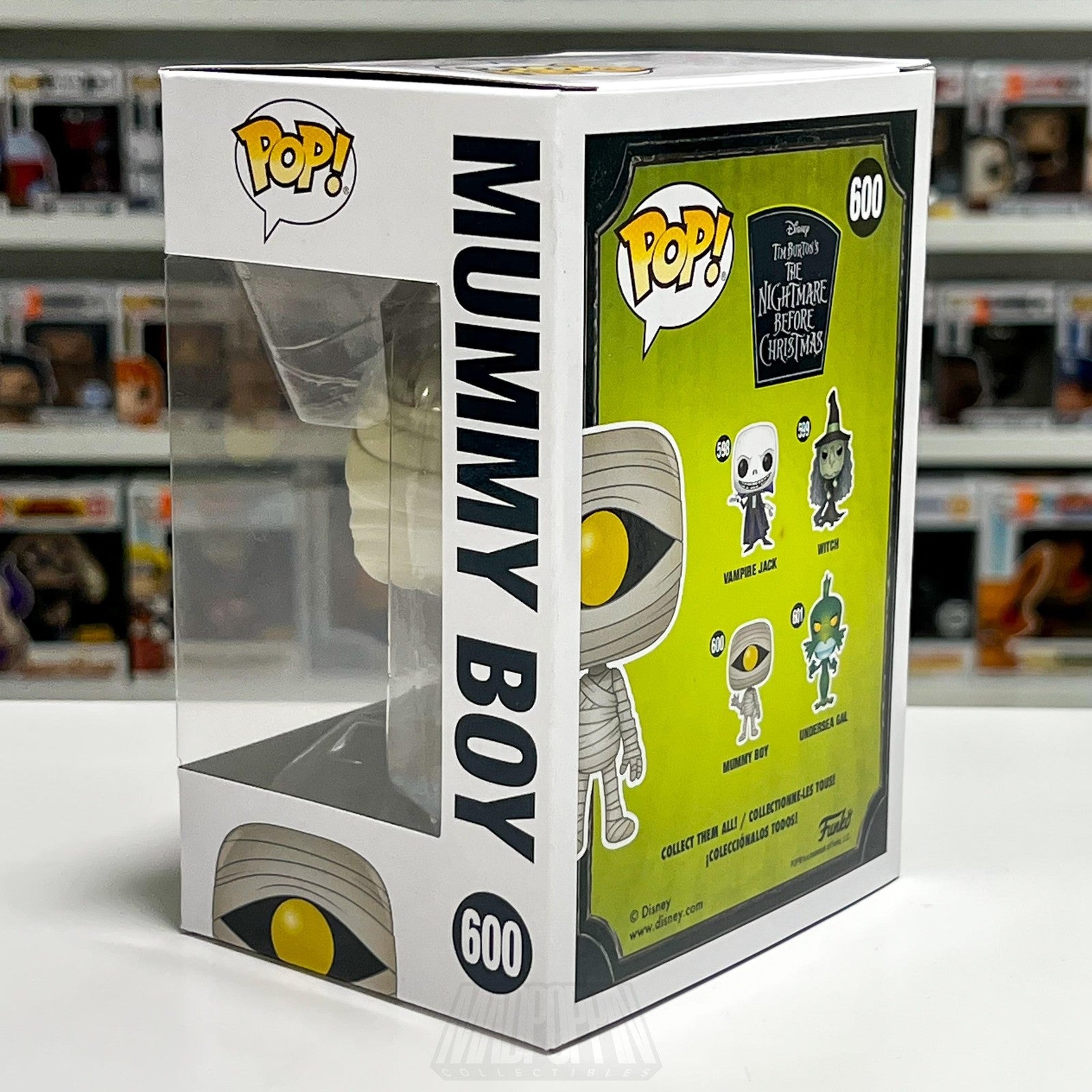 Funko Pop Disney The Nightmare Before Christmas Mummy Boy 600 Vinyl Figure Toy