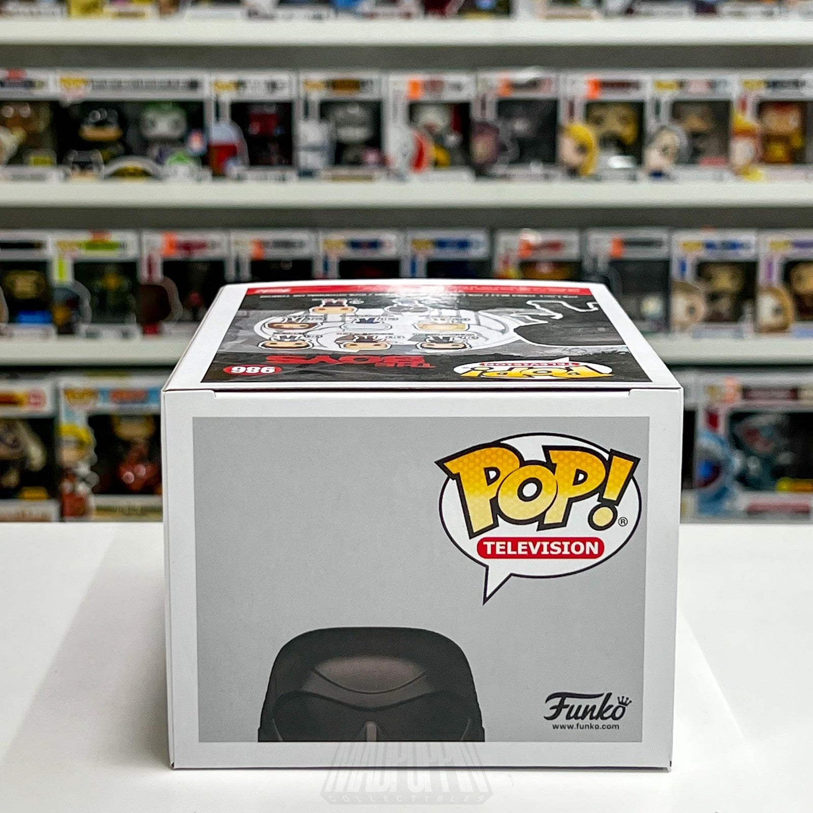 Funko Pop TV The Boys Black Noir 986 Vought 2021 Summer Convention Vinyl Figure