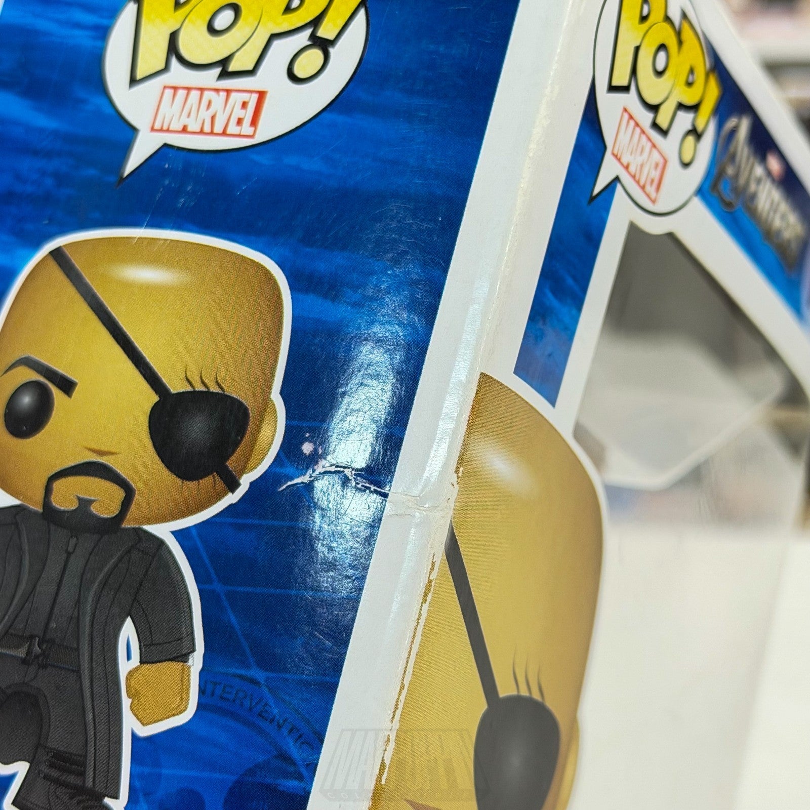 Funko Pop Marvel Avengers Nick Fury 2012 Vaulted 14 SHIELD Agent Vinyl Figure10