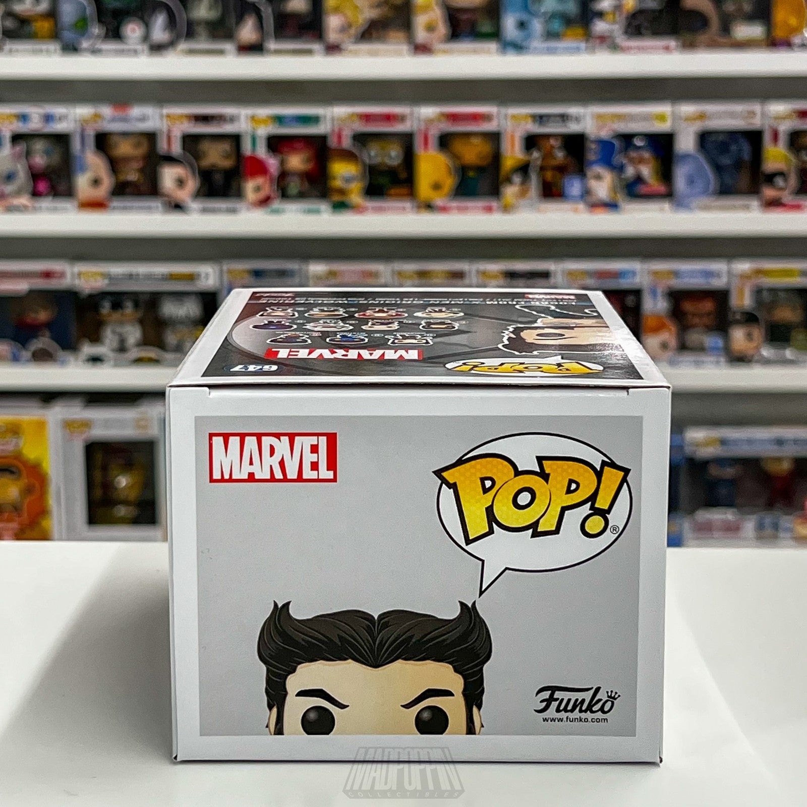 Funko Pop Marvel Logan 647 X-Men Origins Wolverine Bobble-Head Vinyl Figure New