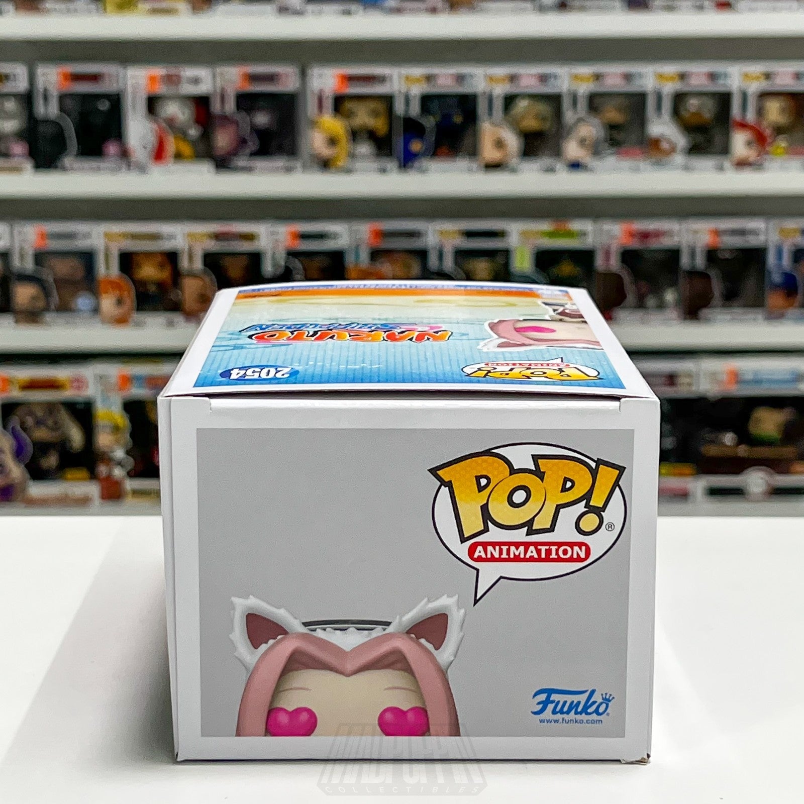 Funko Pop Naruto Sakura Haruno Sasuke Paw Encyclopedia 2054 Con Sticker NYCC Toy