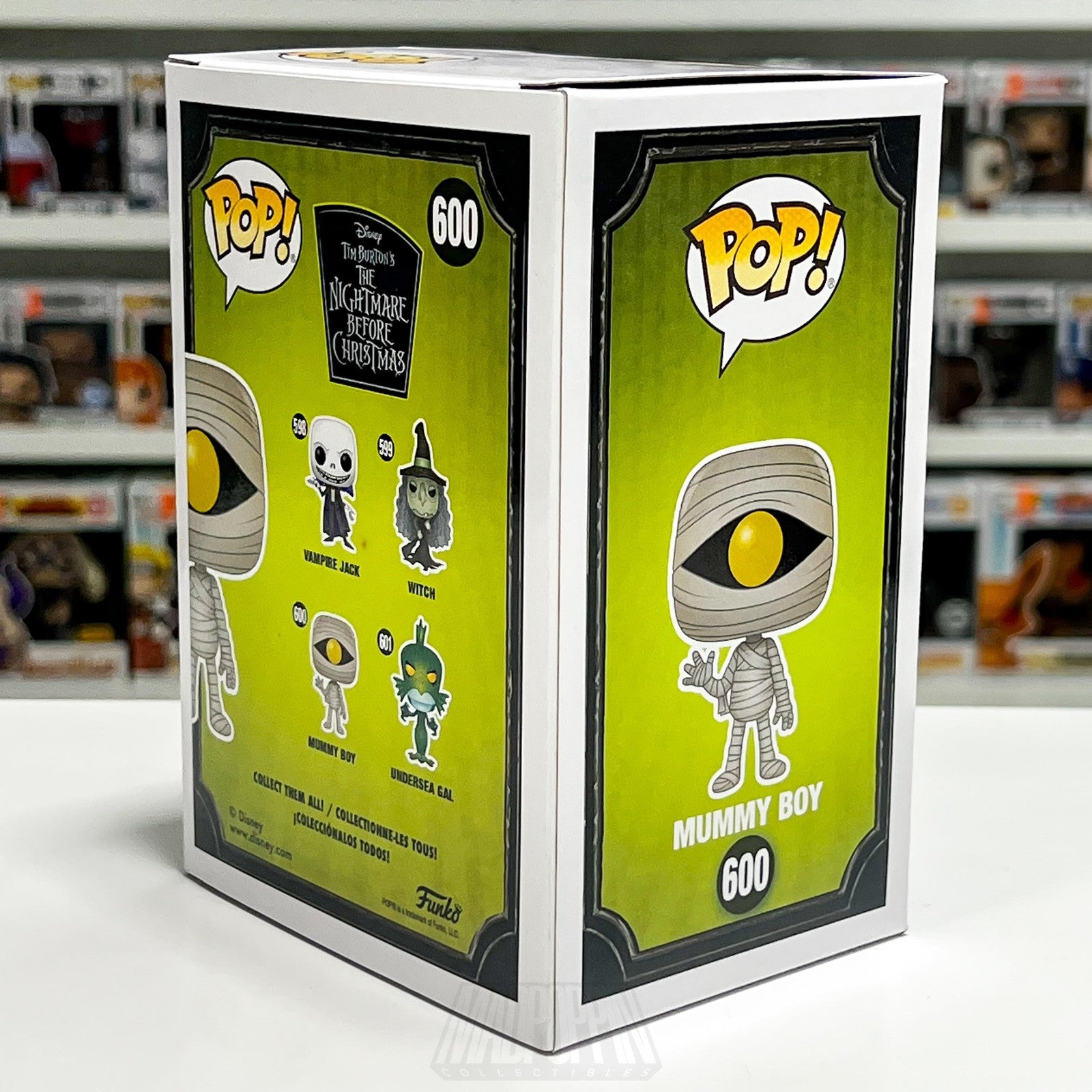 Funko Pop Disney The Nightmare Before Christmas Mummy Boy 600 Vinyl Figure Toy