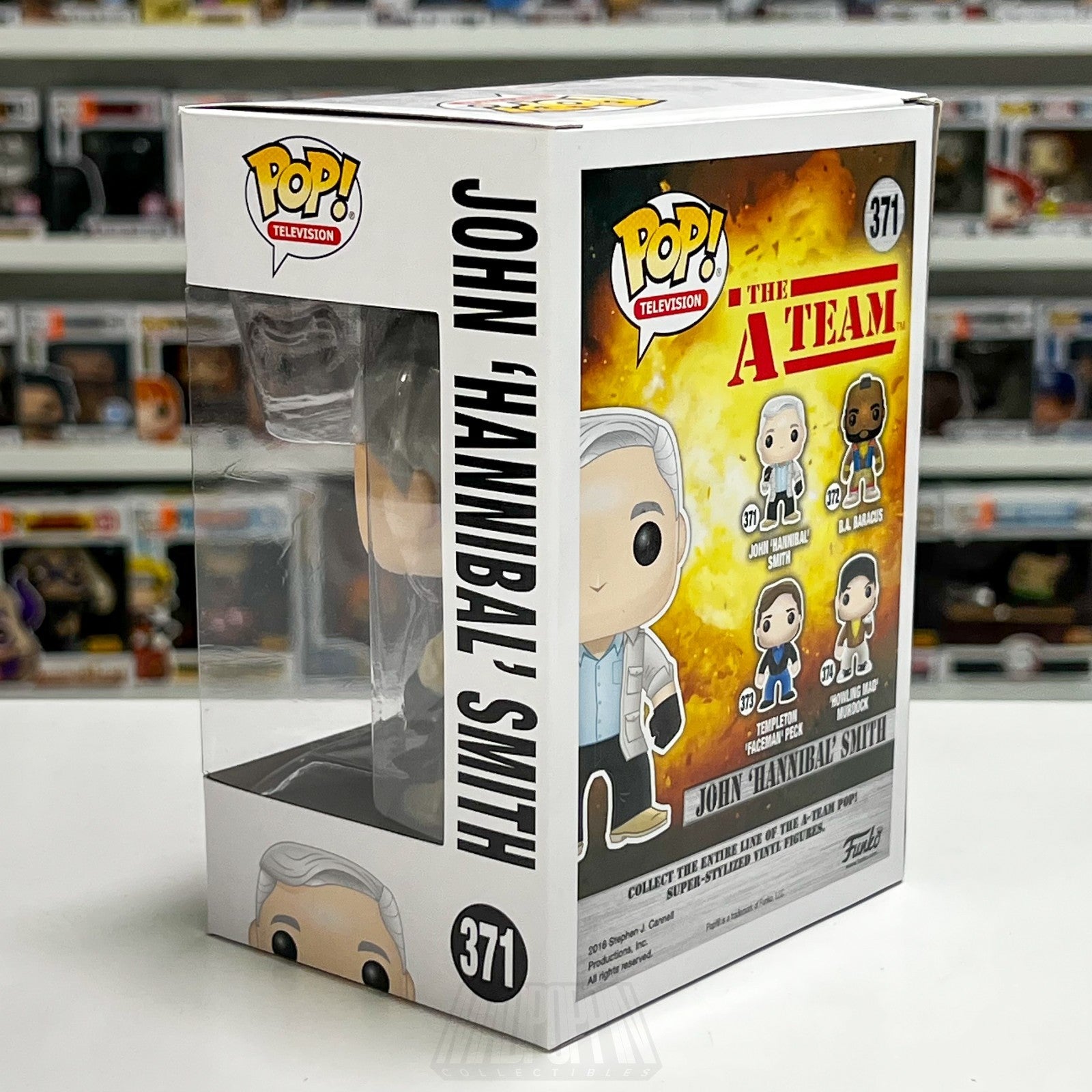 Funko Pop The A-Team John 'Hannibal' Smith 371 Vinyl Figure TV Collectible New