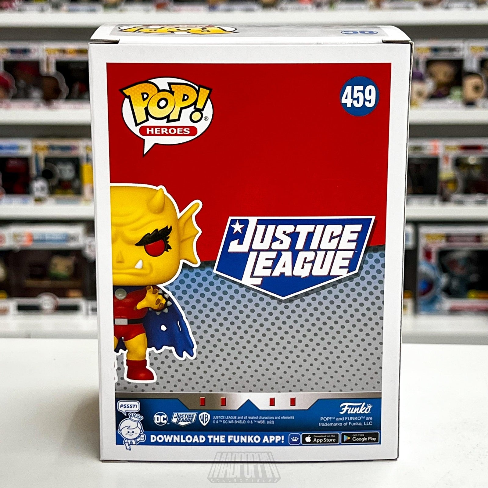 Funko Pop Justice League Etrigan The Demon 459 PX Previews Exclusive Vinyl