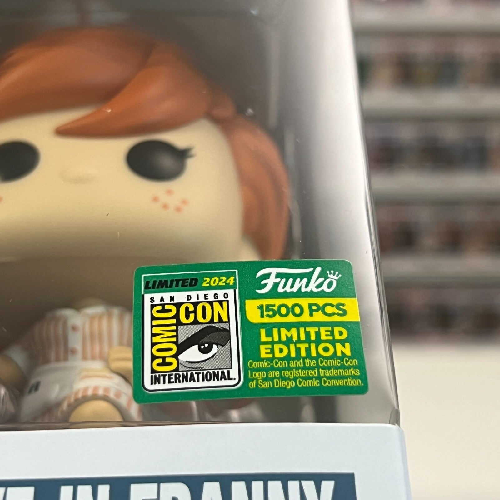 Funko Pop Funkoville Roller Drive In Franny SDCC 2024 Official Sticker SE
