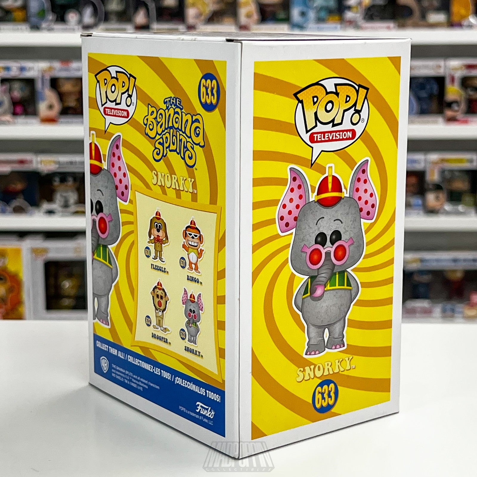 Funko Pop Snorky 633 The Banana Splits 2018 Summer Convention Limited Edition