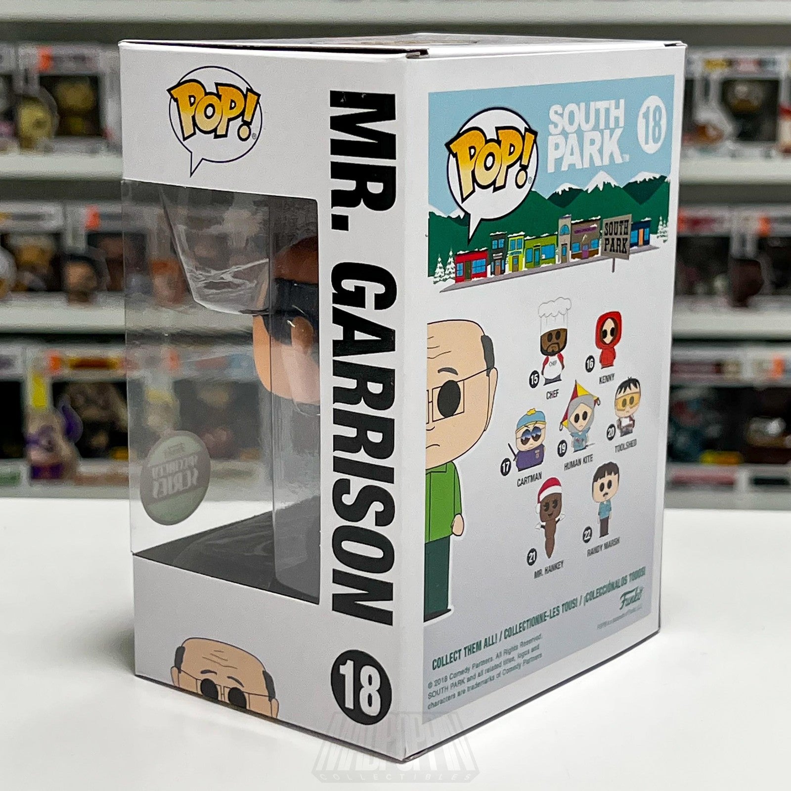 Funko Pop South Park Mr. Garrison 18 Specialty Series Exclusive Vinyl Figure Toy