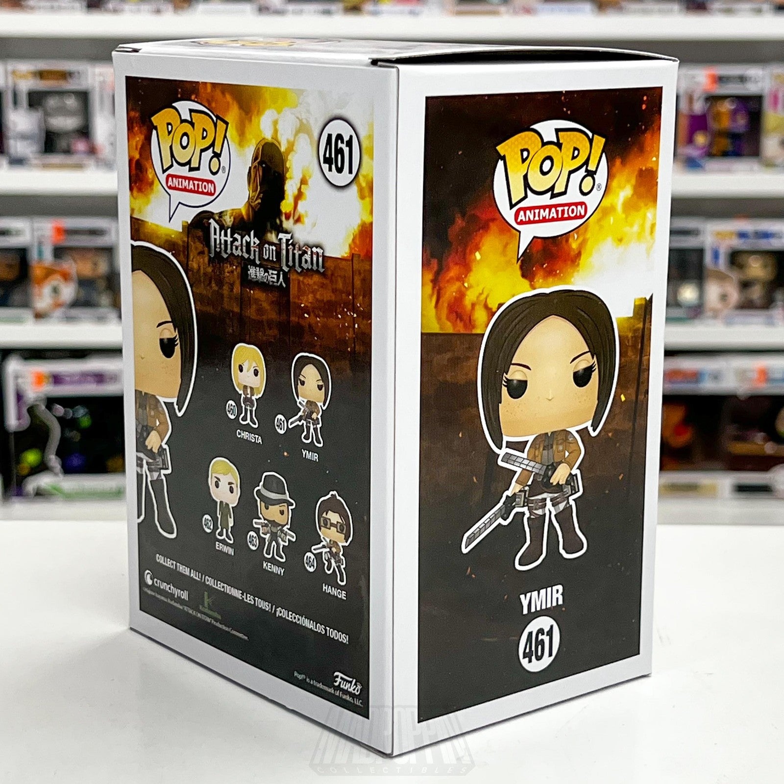 Funko Pop Anime Attack On Titan Ymir 461 Vinyl Figure AOT Animation Manga Toy4