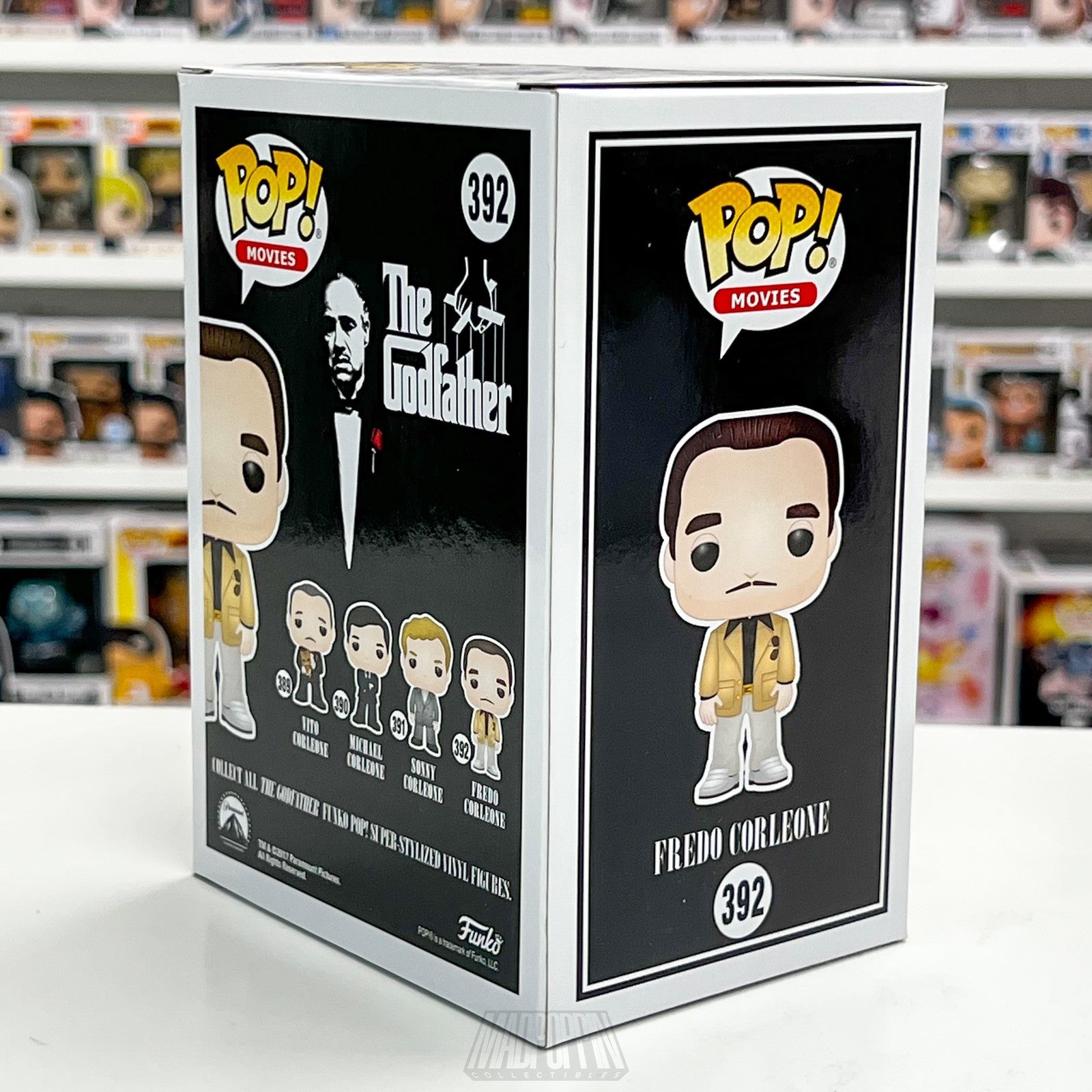 Funko Pop Fredo Corleone The Godfather 392 Vinyl Figure New Sealed Collectible