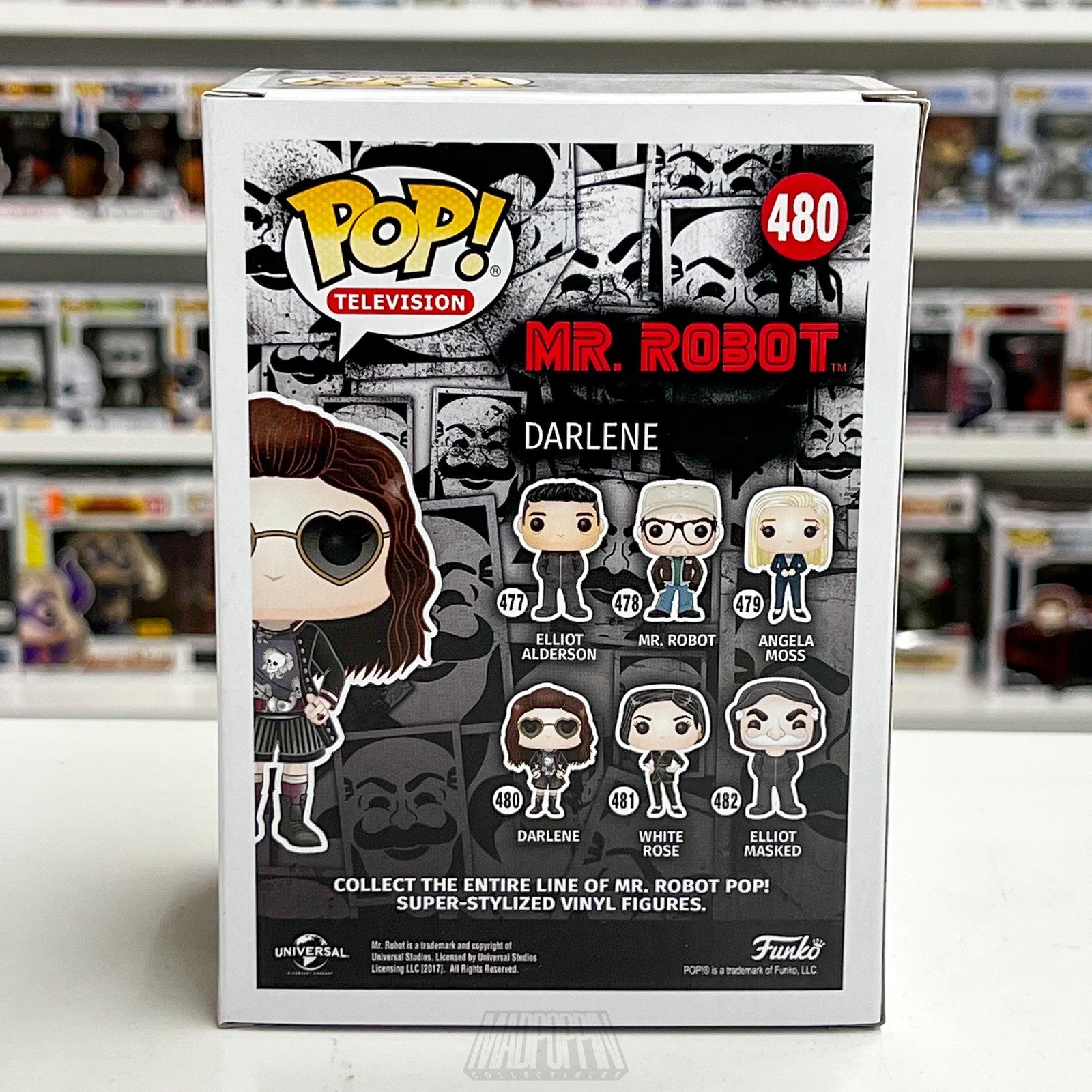Funko Pop Mr. Robot Darlene #480 Vinyl Figure TV Series Collectible New in Box