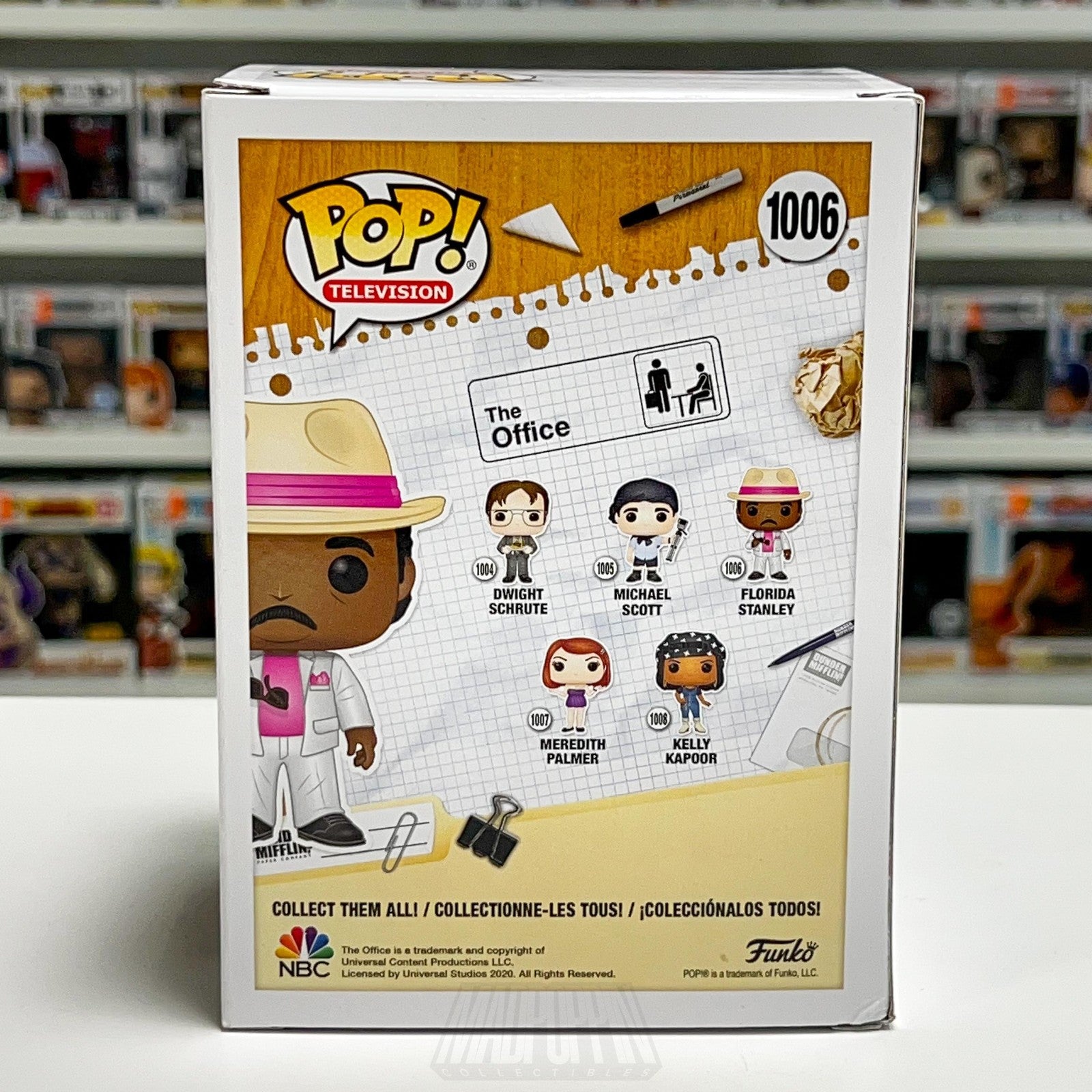 Funko Pop Television The Office Florida Stanley 1006 Vinyl Figure New Toy TV NIB