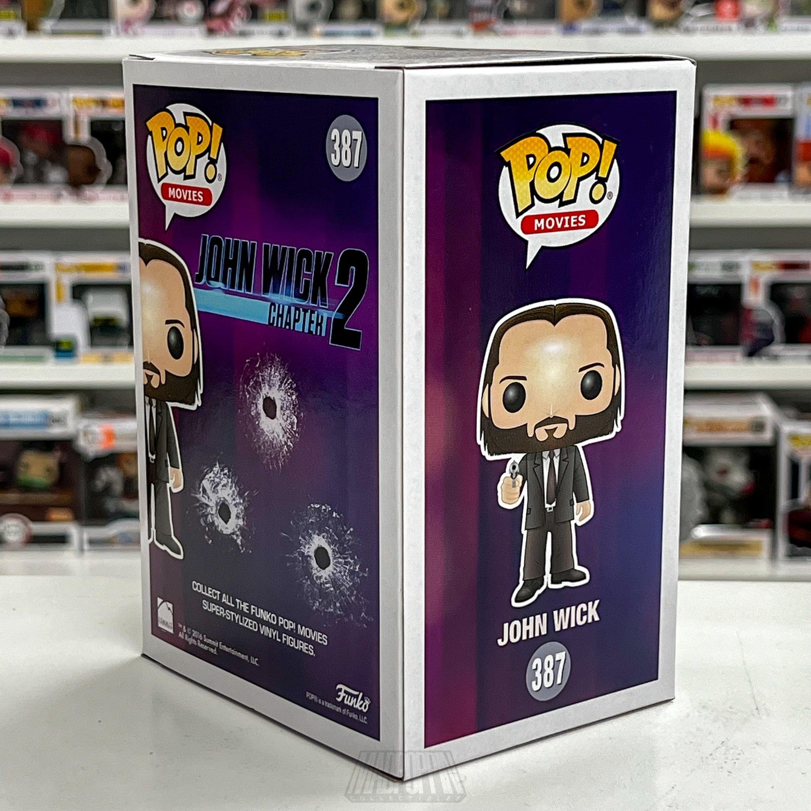 Funko Pop Movies John Wick Chapter 2 #387 Vinyl Figure New In Box Collectible4