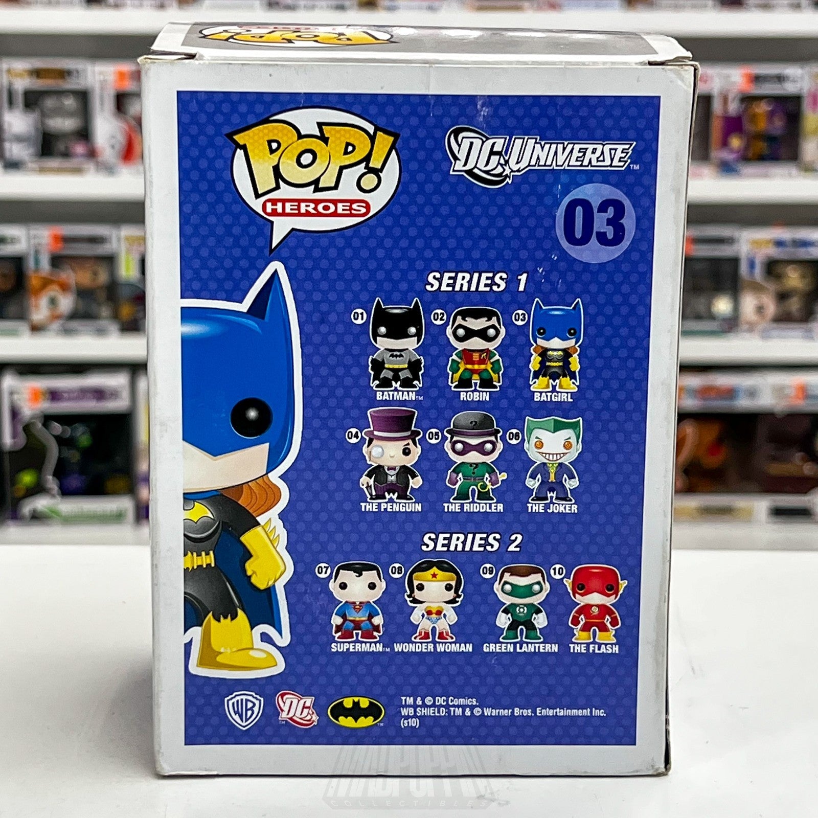 Funko Pop Heroes DC Universe Batgirl 03 Vaulted Series 1 Comic Books Barbara3