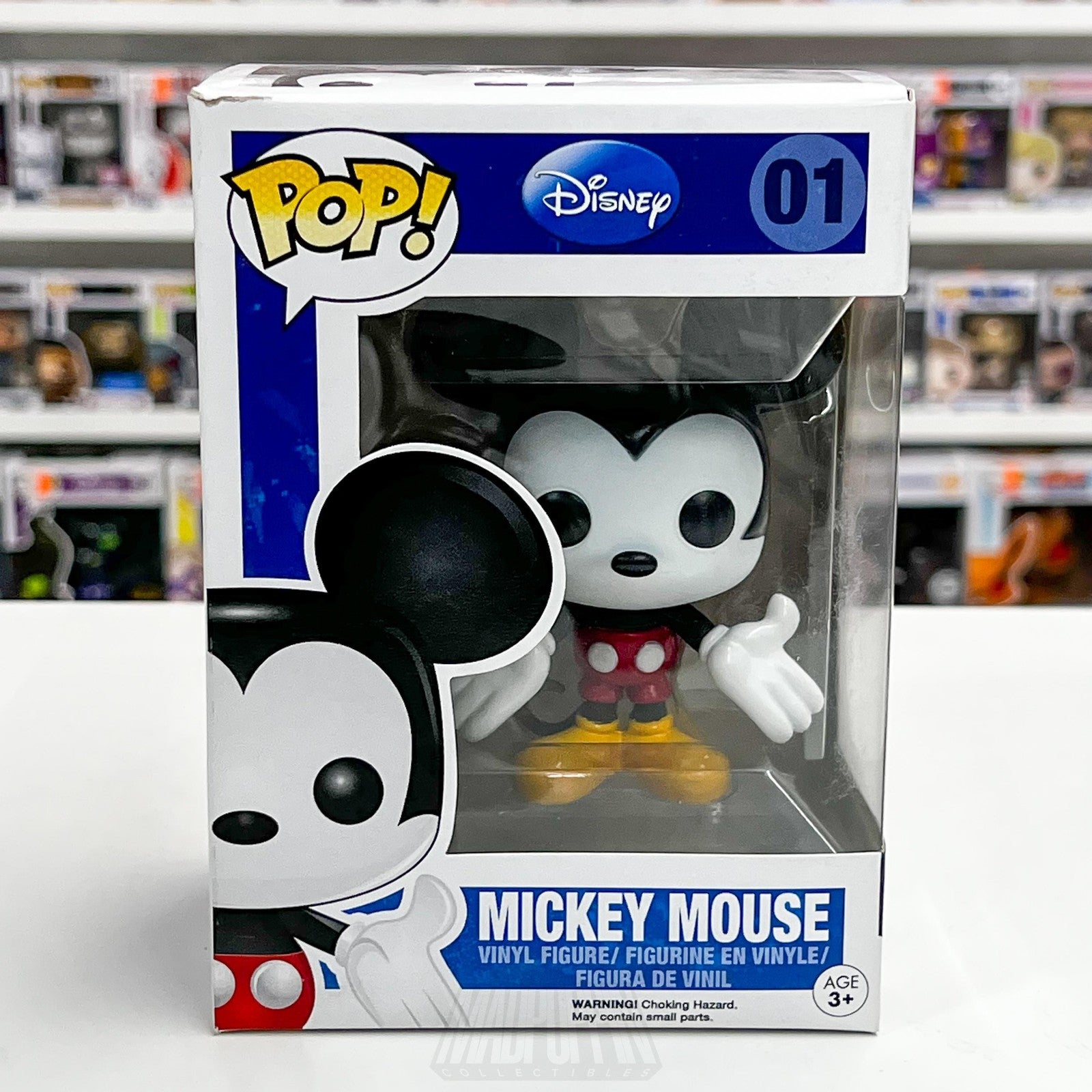Funko Pop Disney Mickey Mouse 01 Series 1 Vinyl Figure Collectible Toy Walt 20140