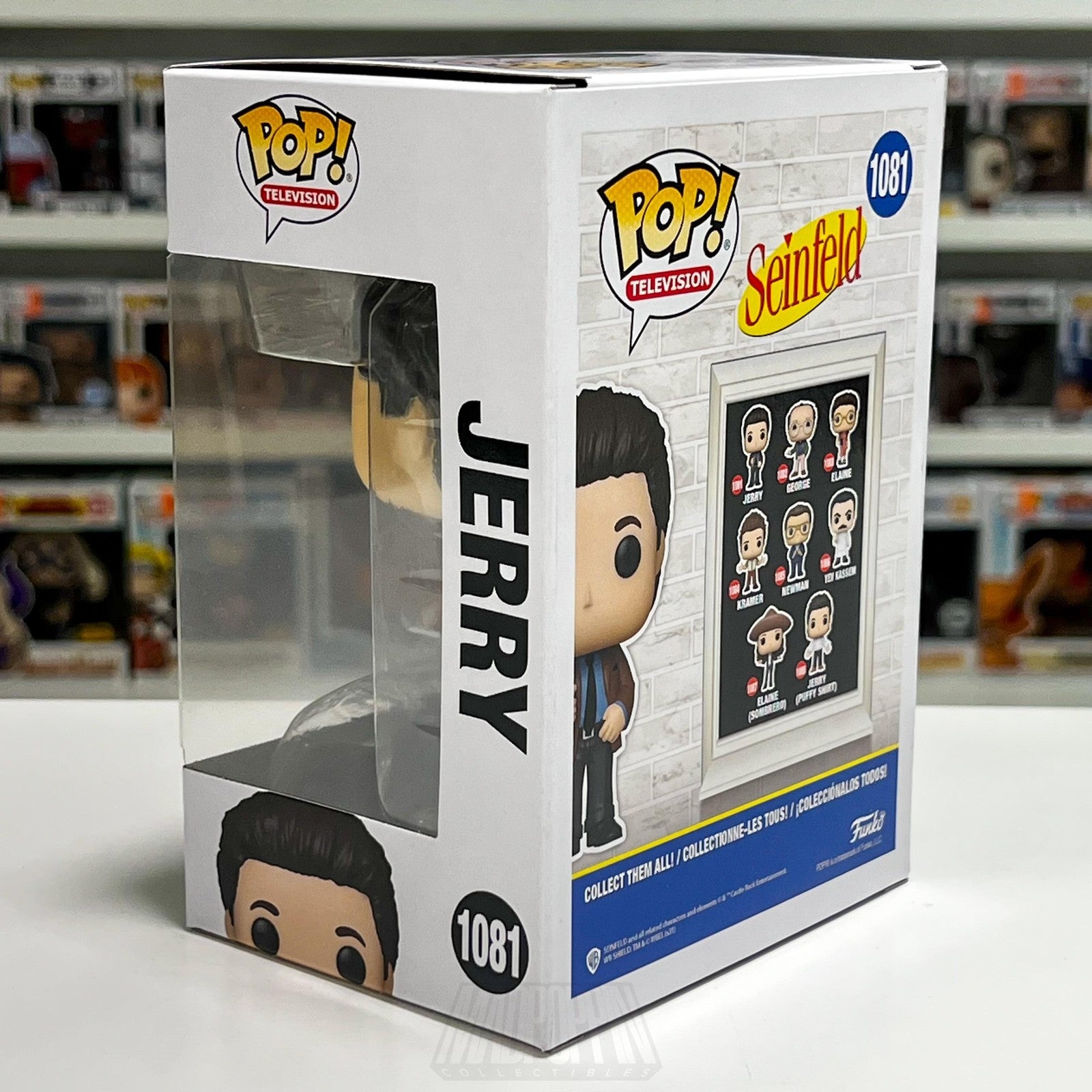 Funko Pop Television Seinfeld Jerry 1081 Figure Toy Comedy Sitcom Show Standup