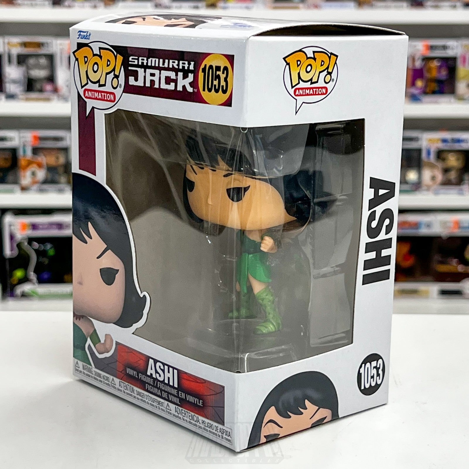 Funko Pop Animation Samurai Jack Ashi 1053 Figure Cartoon Network Adult Swim1