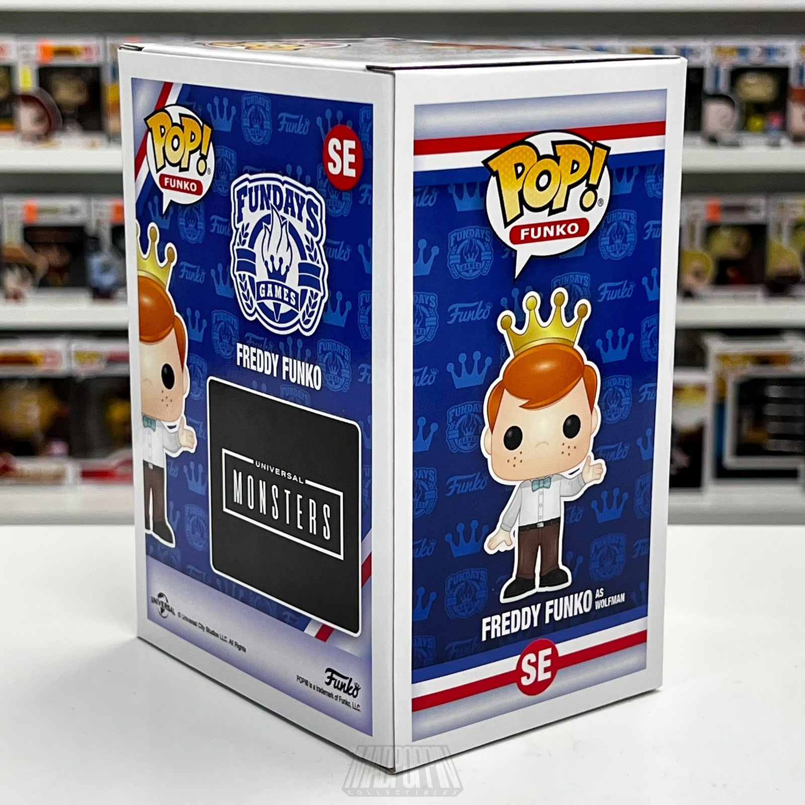 Freddy Funko as Wolfman Funko Pop SE Box of Fun 3000 PCS Limited Edition Figure