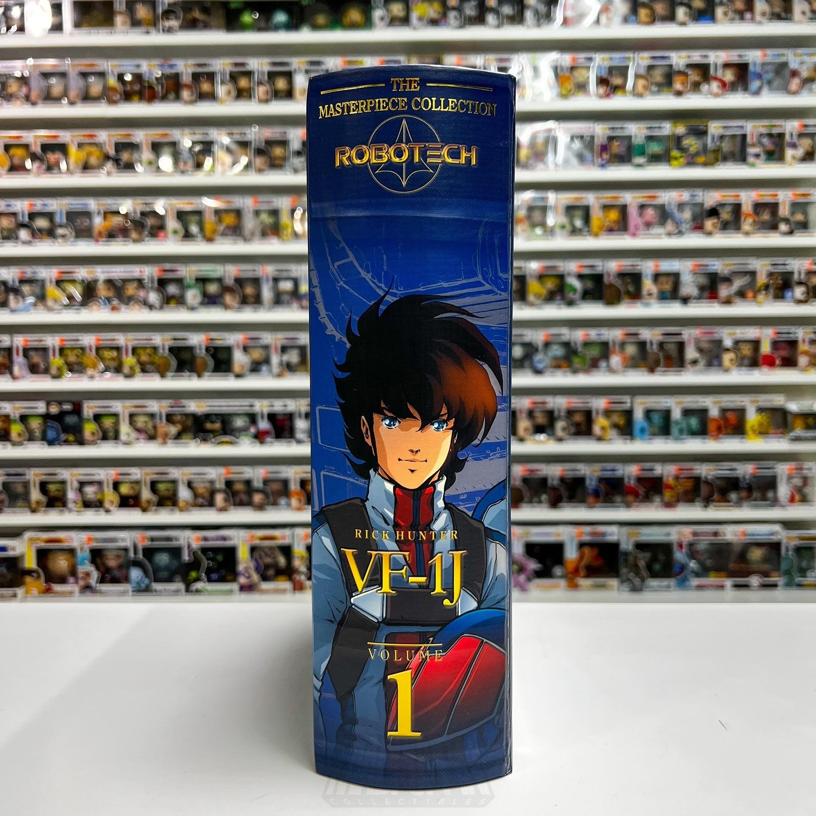 Robotech Macross Saga Masterpiece Vol 1 Rick Hunter VF-1J Toynami Vintage RARE