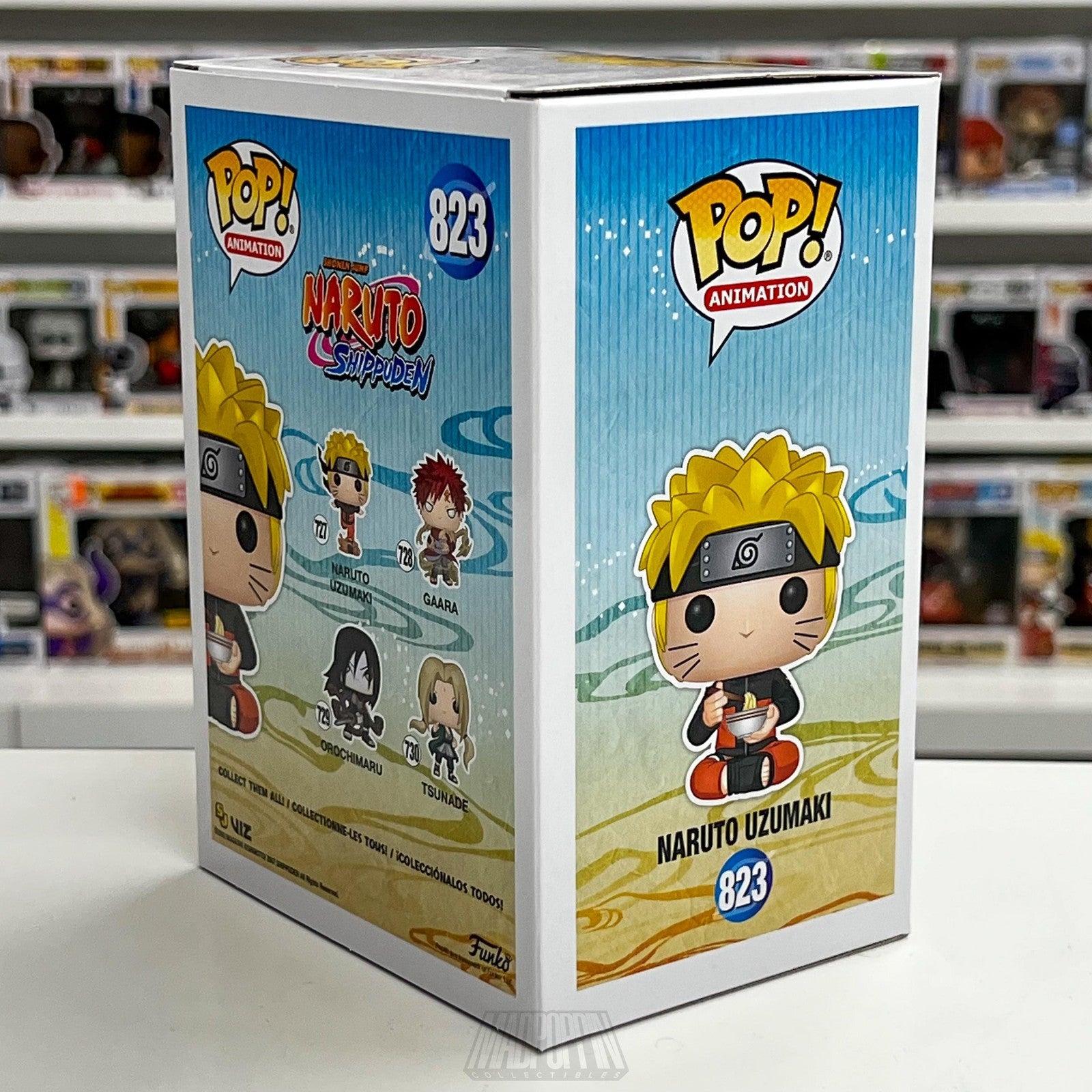 Funko Pop Naruto Shippuden Naruto Uzumaki 823 BoxLunch Exclusive Vinyl Figure
