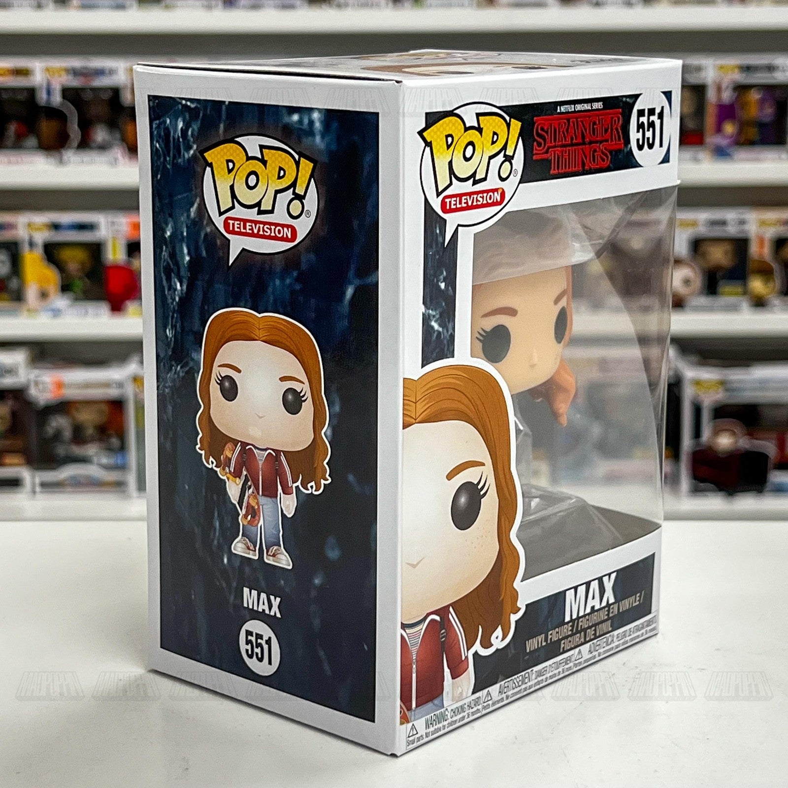 Funko Pop Stranger Things Max 551 Vinyl Figure Netflix TV Collectible New in Box