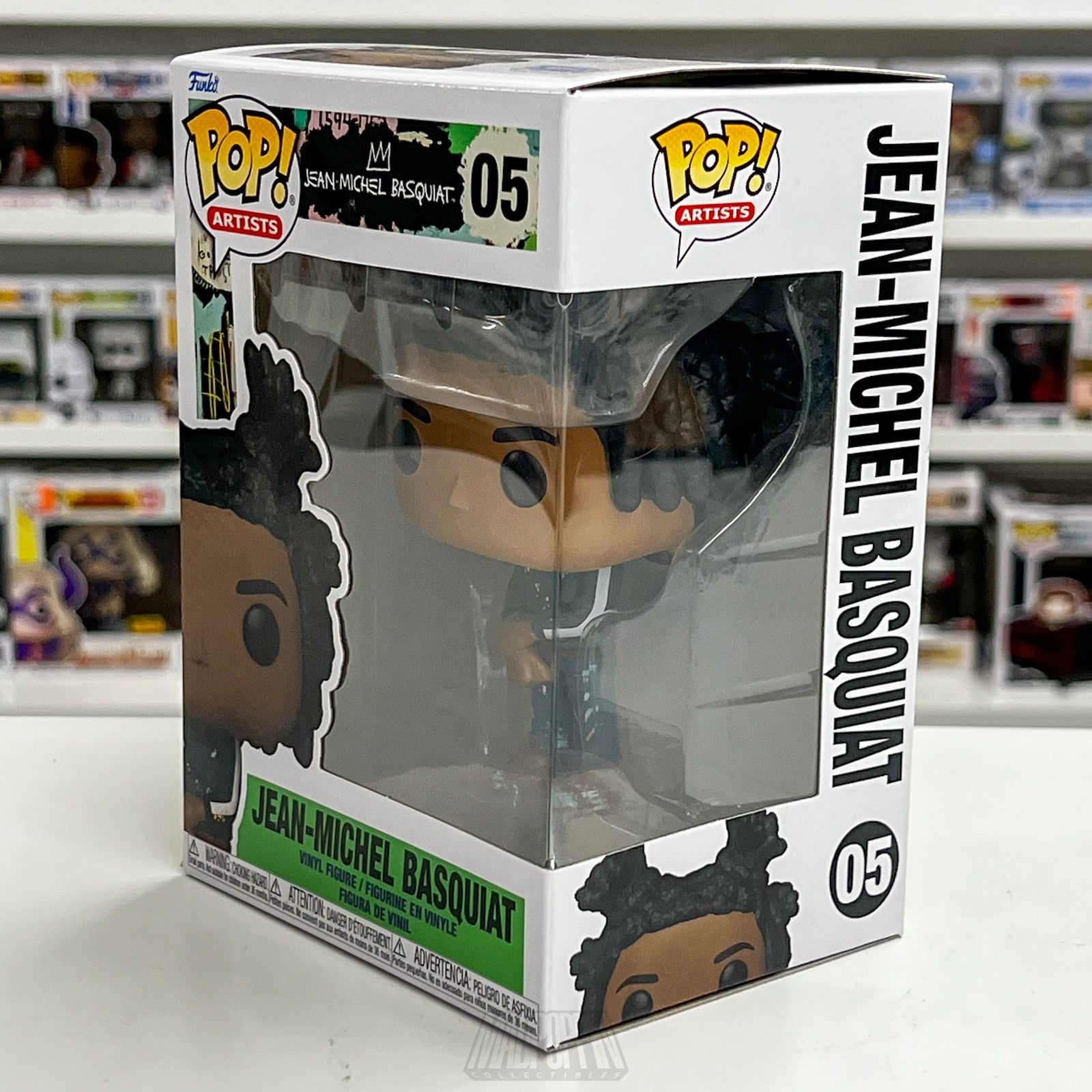 Funko Pop Jean-Michel Basquiat 05 Artist Series Vinyl Figure Art Collectible New