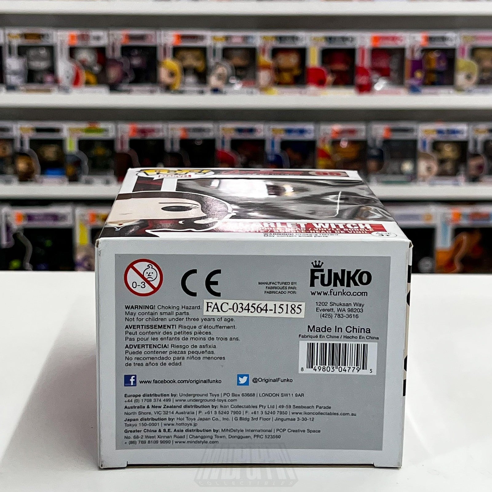 Funko Pop Marvel Avengers Age of Ultron Scarlet Witch 95 Vinyl Bobblehead Toy7