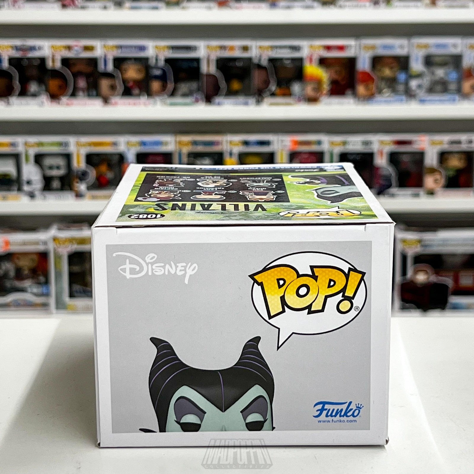 Funko Pop Disney Villains 1082 Maleficent Vinyl Figure New Damaged Box Collector