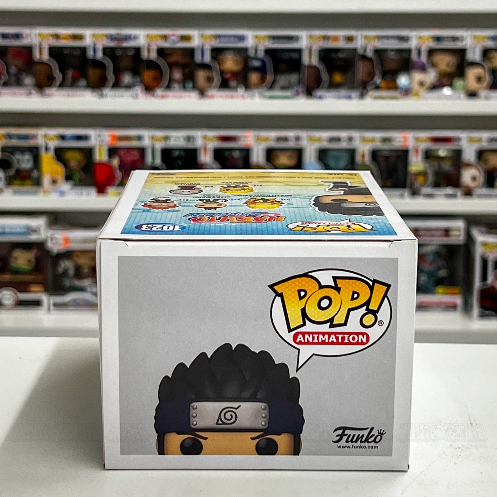 Funko Pop Naruto Shippuden Asuma #1023 Hot Topic Exclusive Vinyl Figure NIB