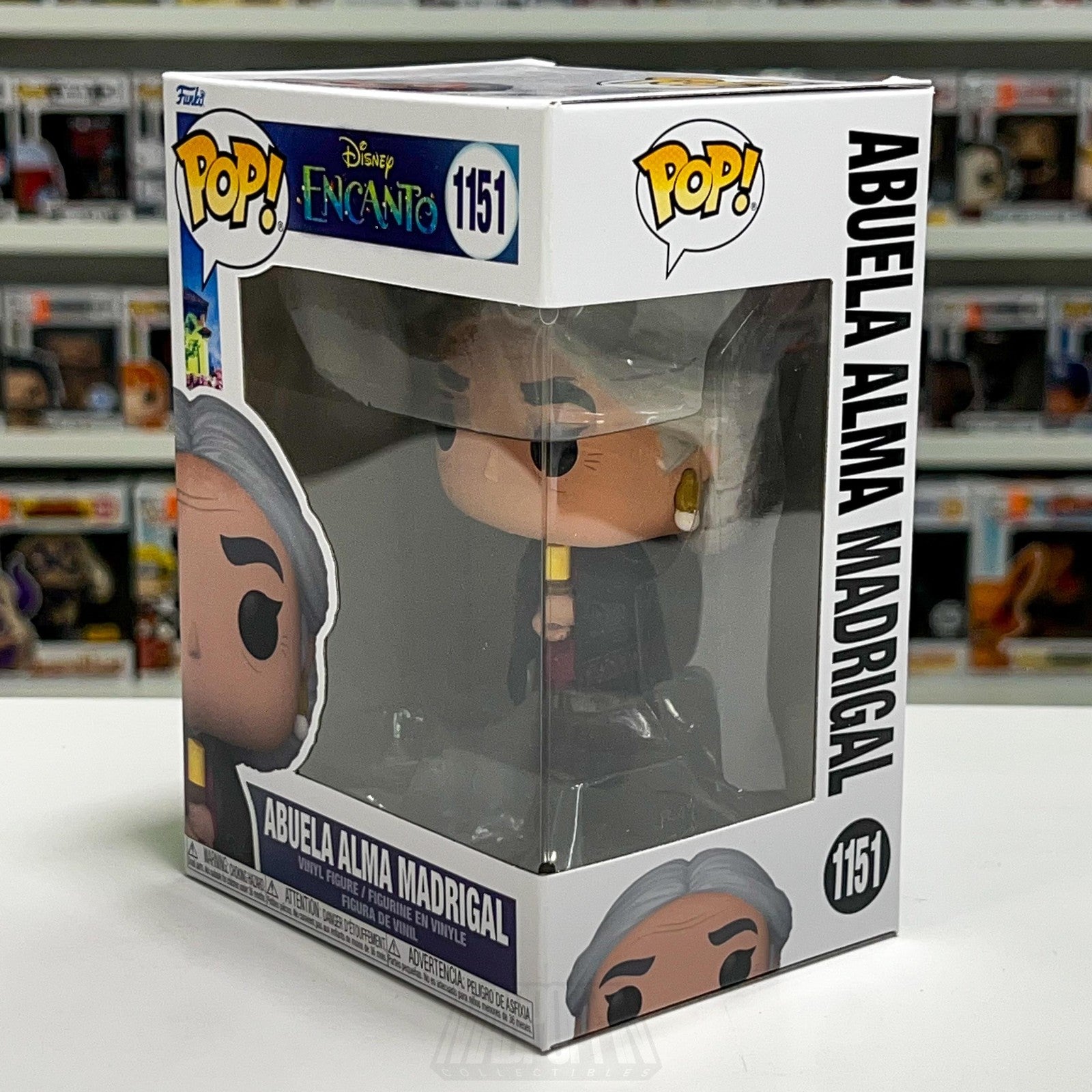 Funko Pop! Disney Encanto Abuela Alma Madrigal 1151 Vinyl Figure New Toy Grandma