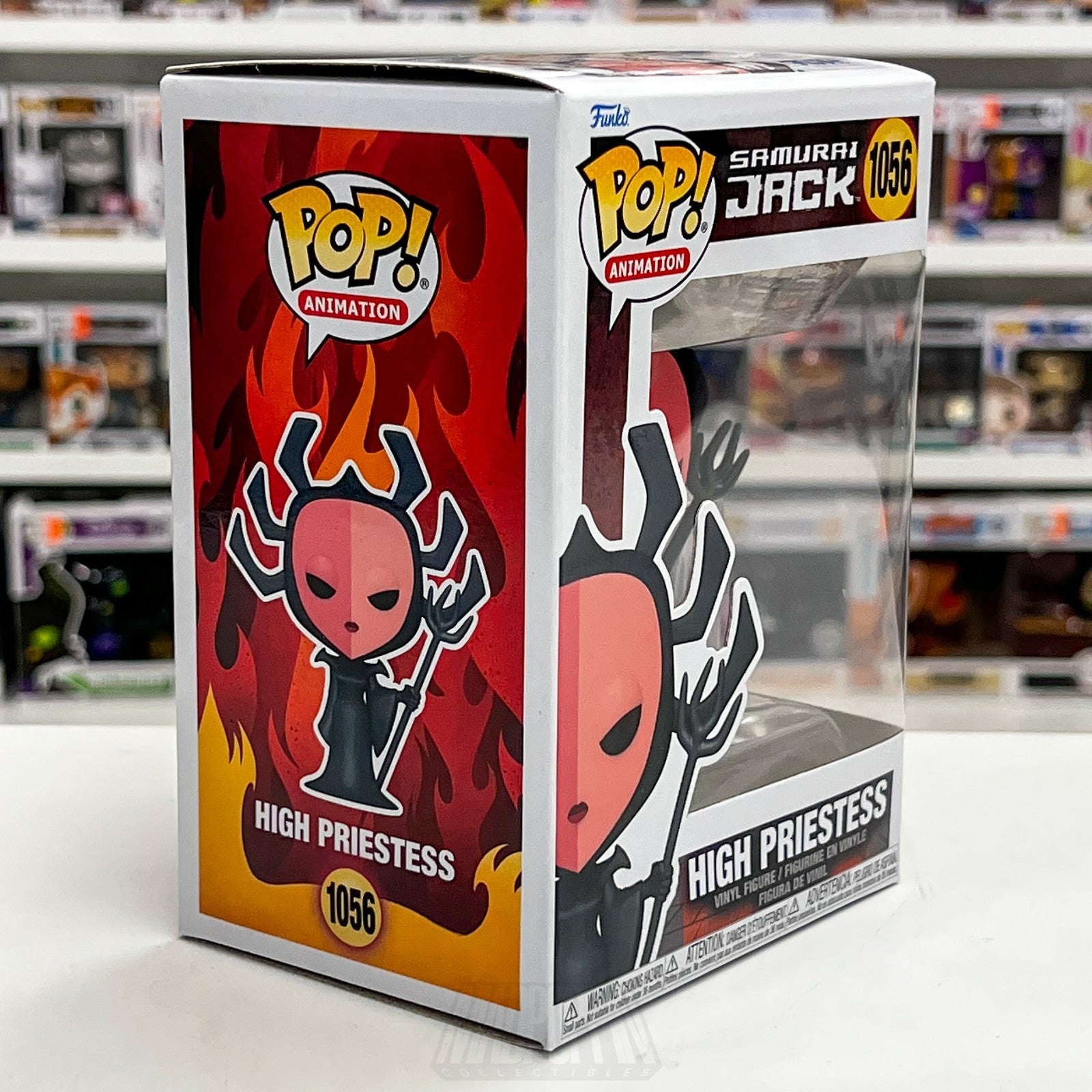 Funko Pop Animation Samurai Jack High Priestess 1056 Figure Cartoon Network5