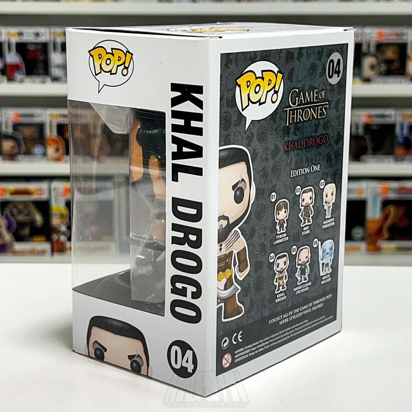 Funko Pop Game of Thrones Great Khal Drogo 04 Dothraki Vinyl Figure HBO Toy MIB